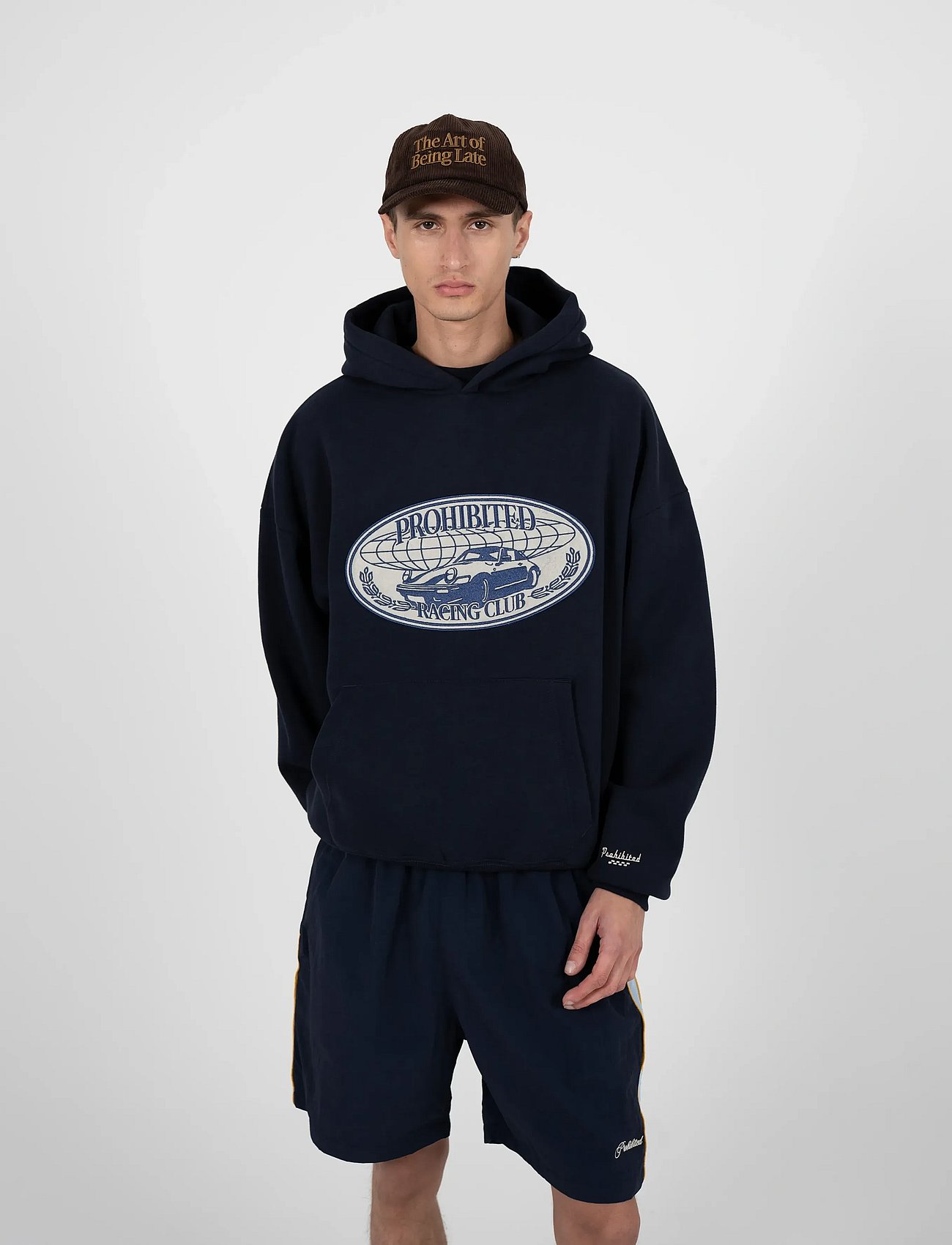 Racecore Hoodie Deep Blue