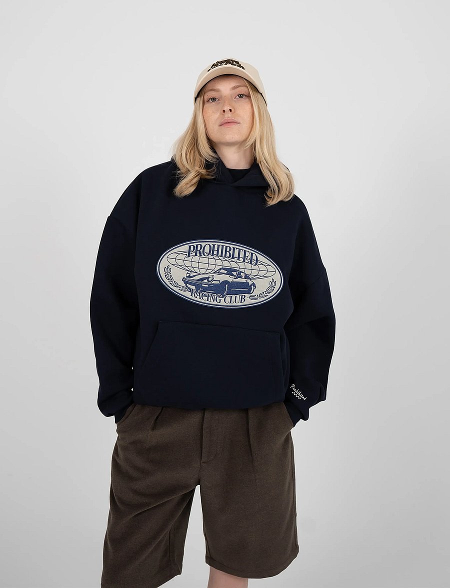 Prohibited - Racecore Hoodie Deep Blue - herbstjacken - deep blue - 5