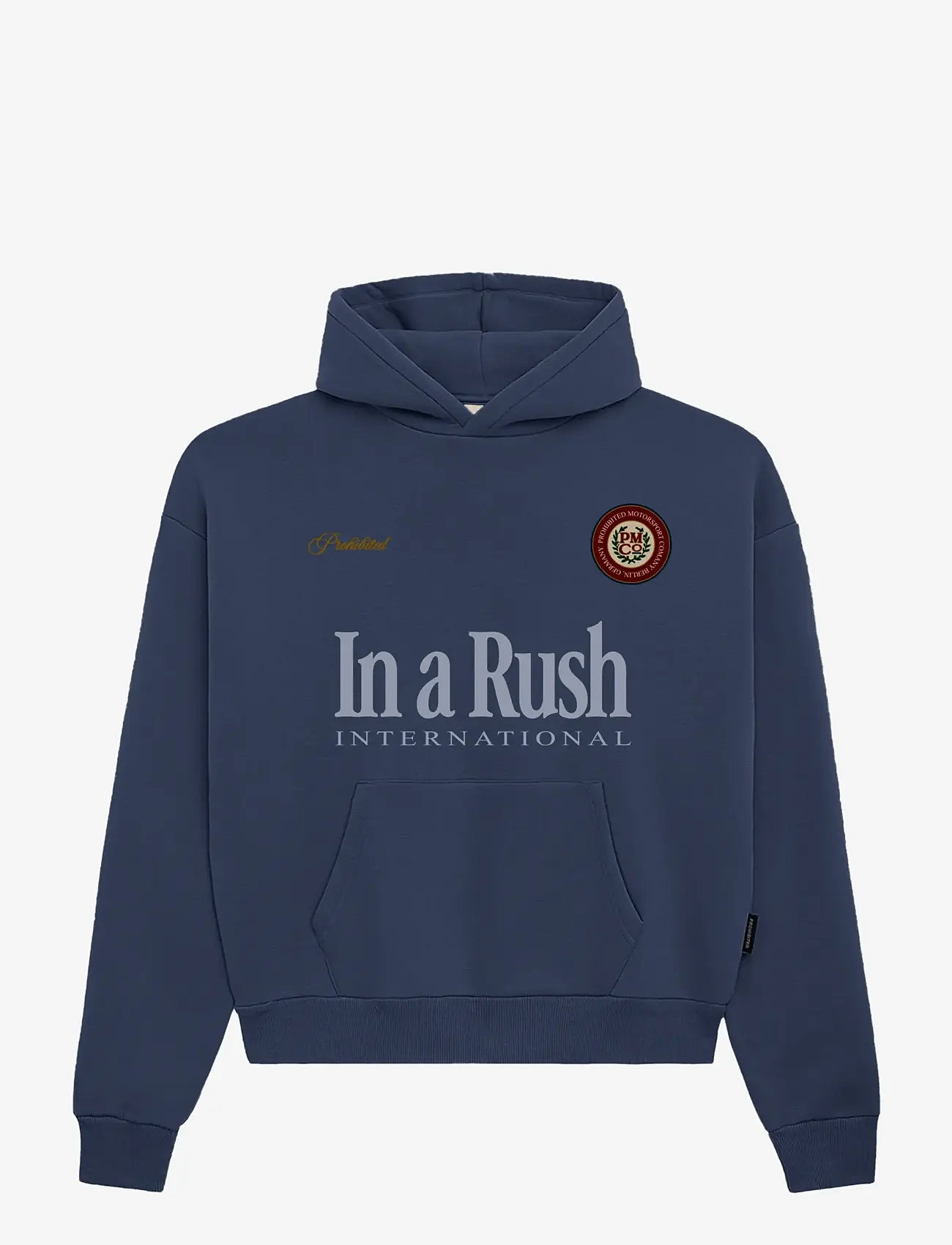 Prohibited - International Hoodie Deep Blue - hættetrøjer - deep blue - 1