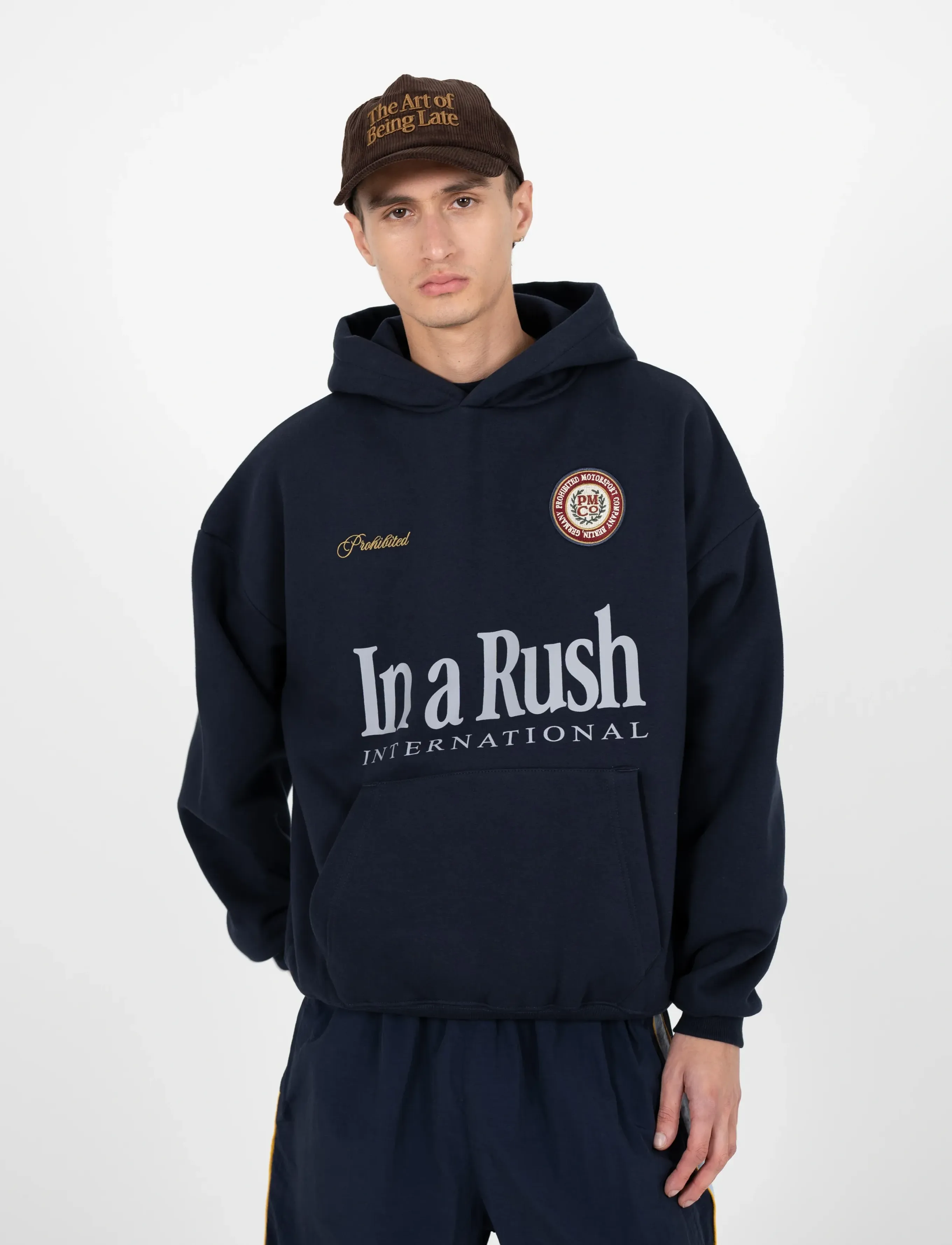 Prohibited - International Hoodie Deep Blue - kapuzenpullover - deep blue - 3