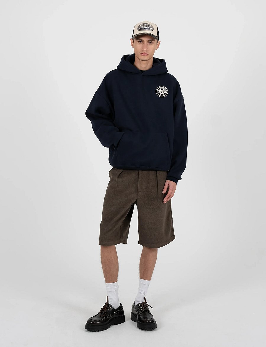 Prohibited - Horse Racer Hoodie Deep Blue - hoodies - deep blue - 0