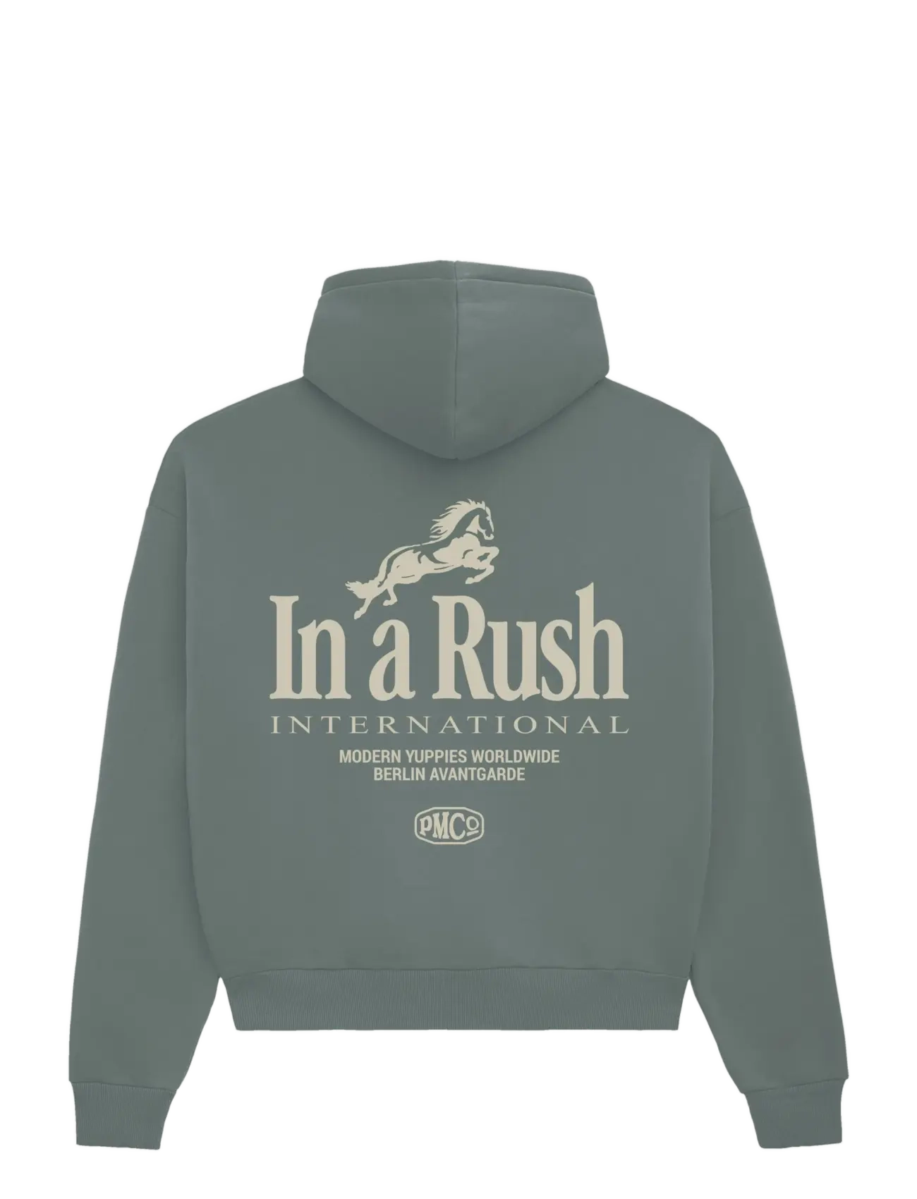 Prohibited - Horse Racer Hoodie Green - hoodies - green - 2