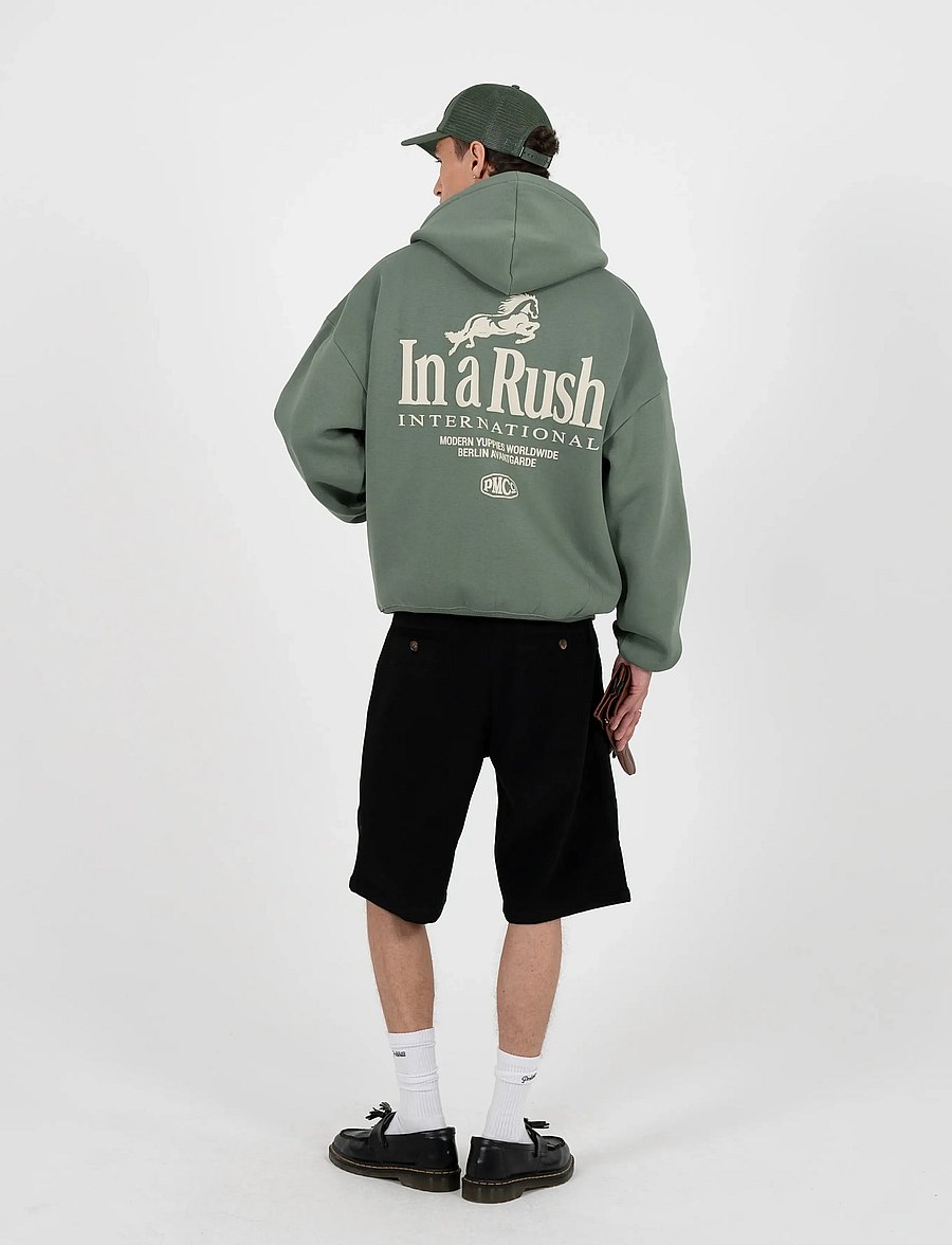 Prohibited - Horse Racer Hoodie Green - kapuzenpullover - green - 4