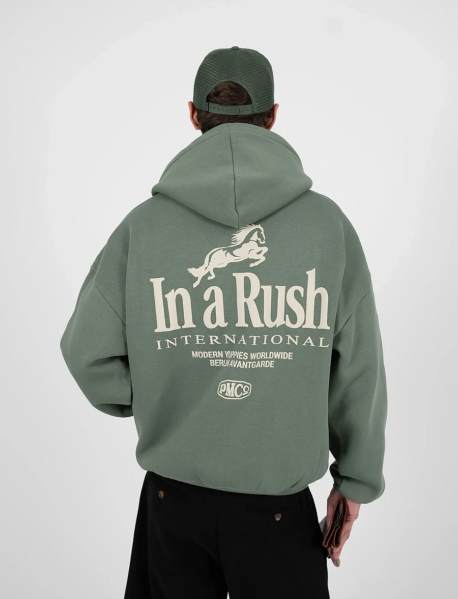 Prohibited - Horse Racer Hoodie Green - kapuzenpullover - green - 5