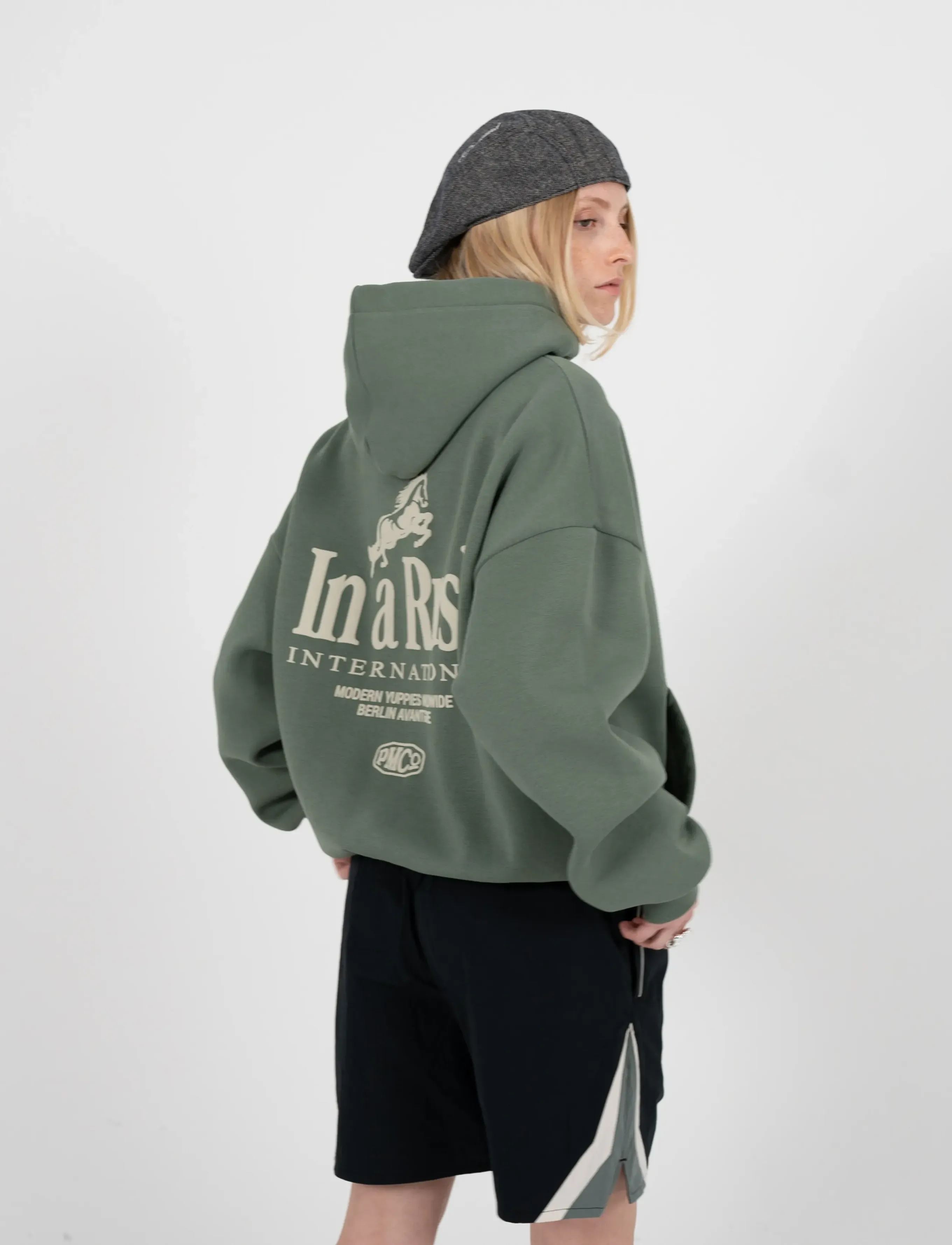 Prohibited Horse Racer Hoodie herr – bild 7