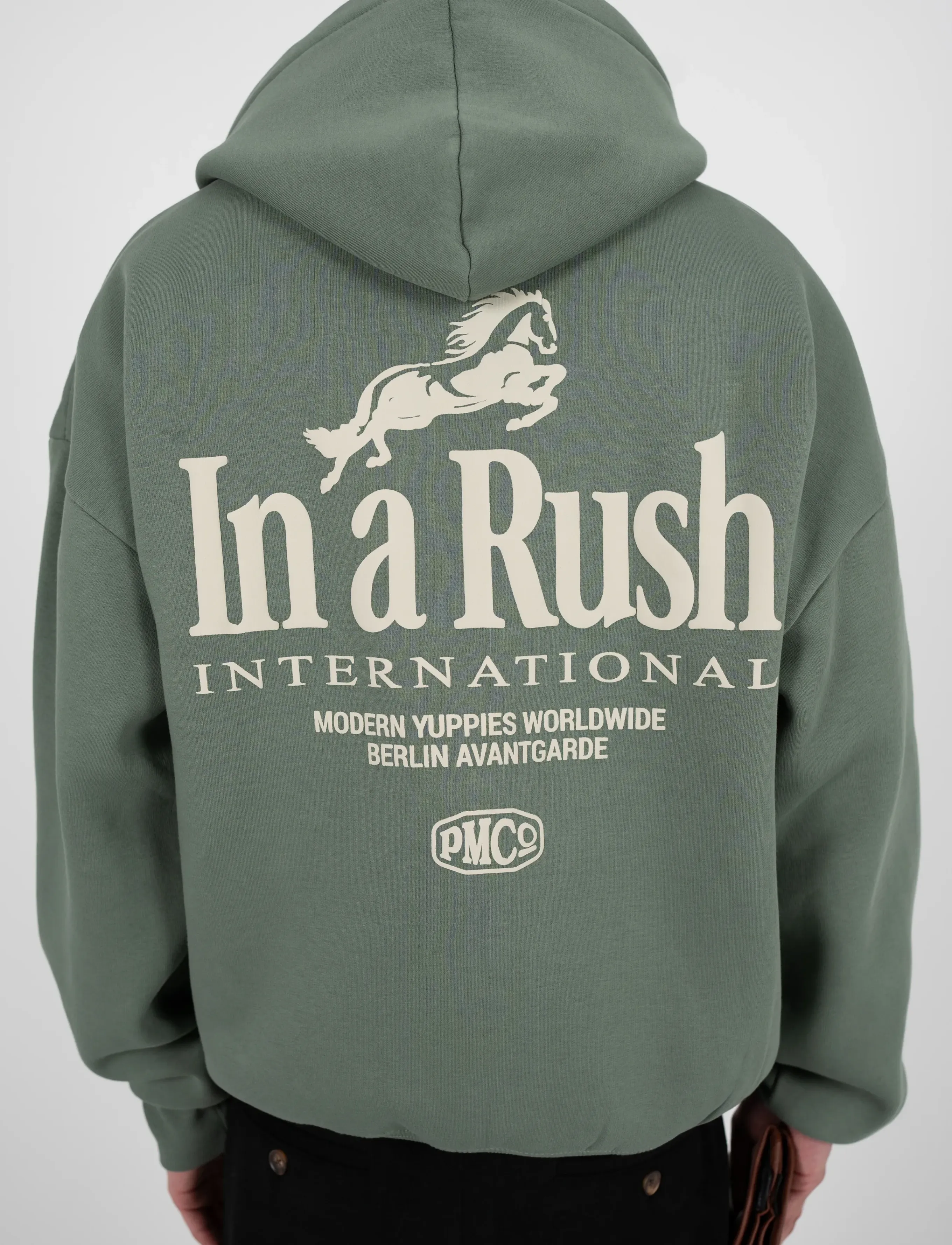 Prohibited Horse Racer Hoodie herr – bild 8