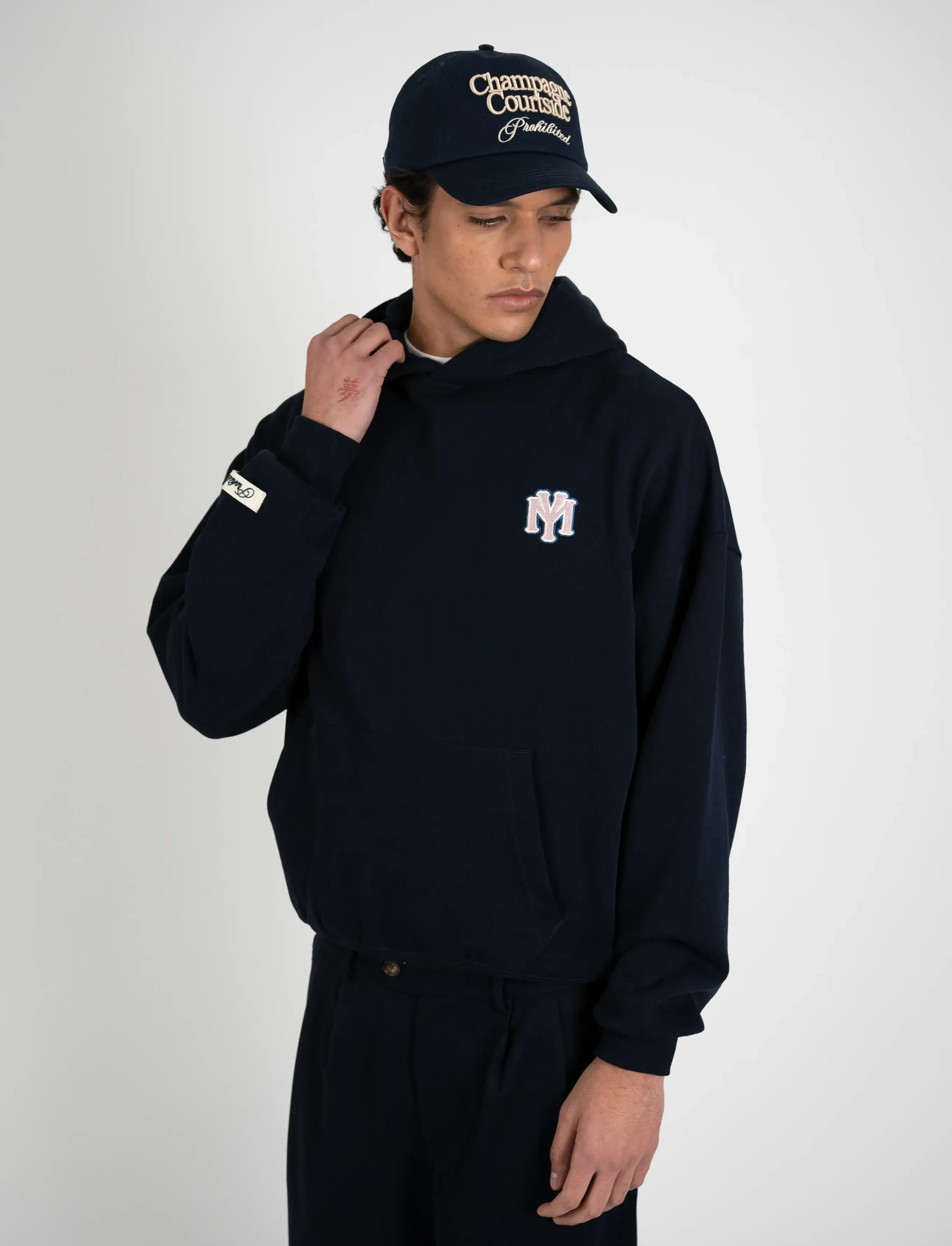 Prohibited - Modern Yuppie Hoodie - deep blue - 3