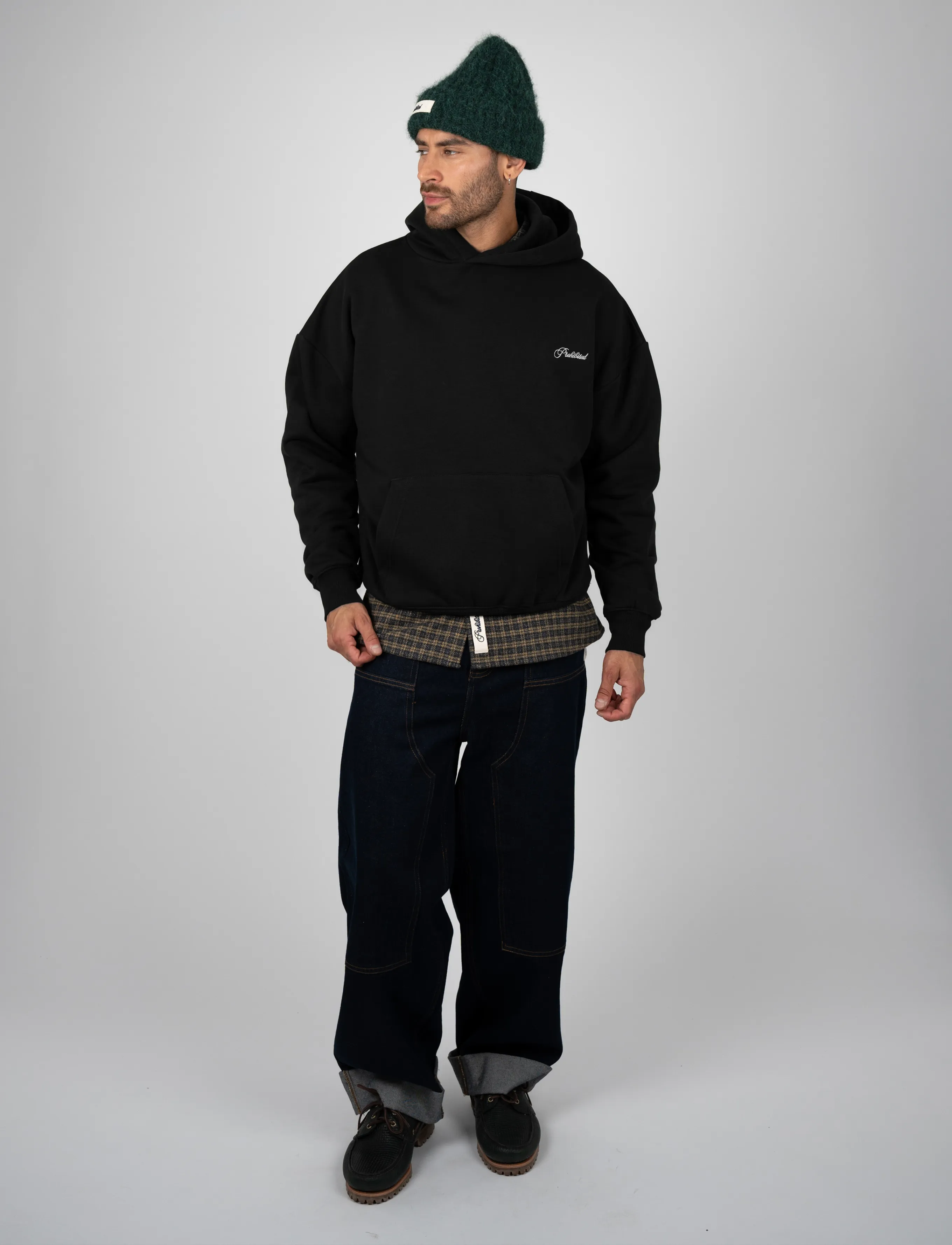 Prohibited Textilwaren Hoodie - Kleidung - BLACK / black