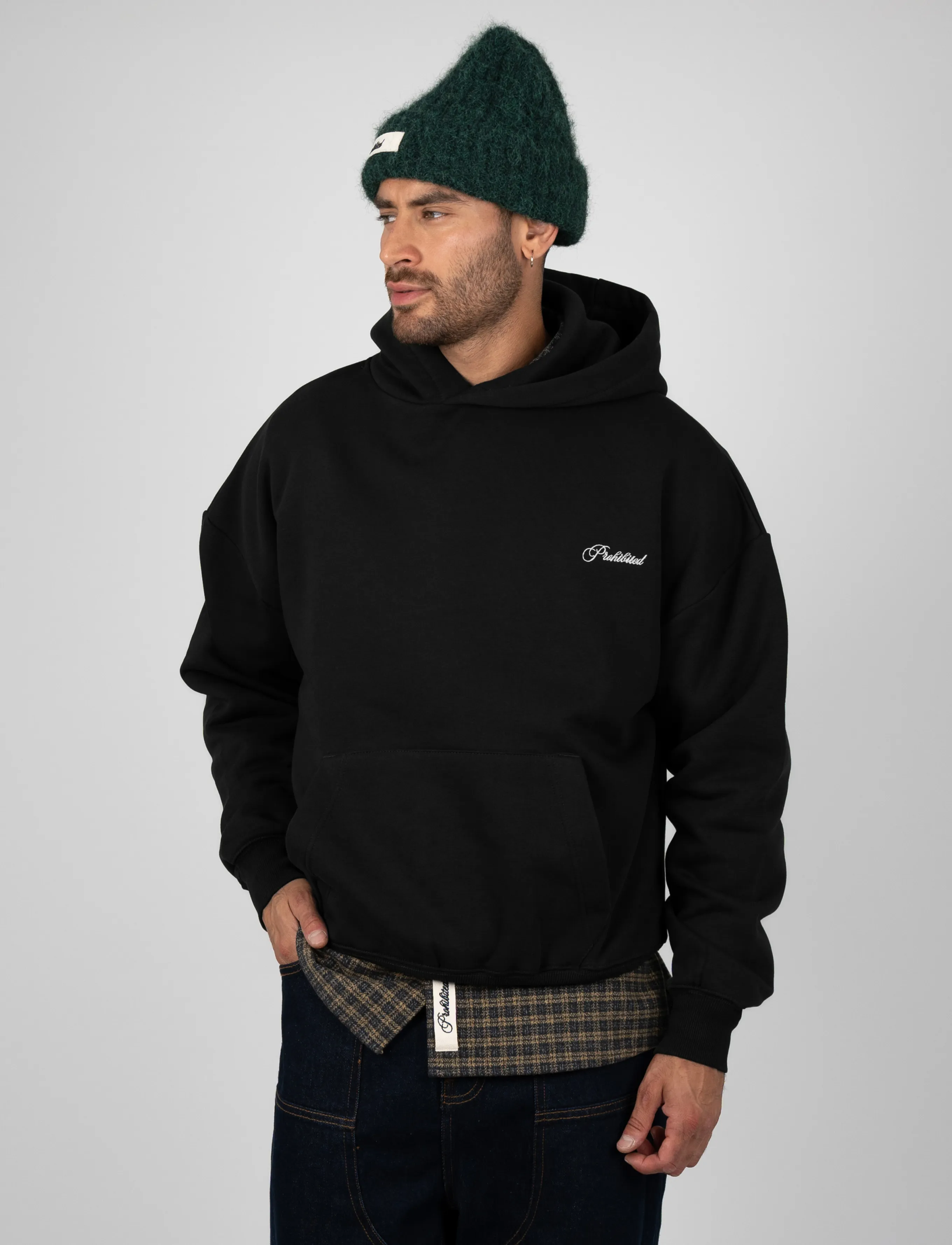 Prohibited - Textilwaren Hoodie - kapuzenpullover - black - 3