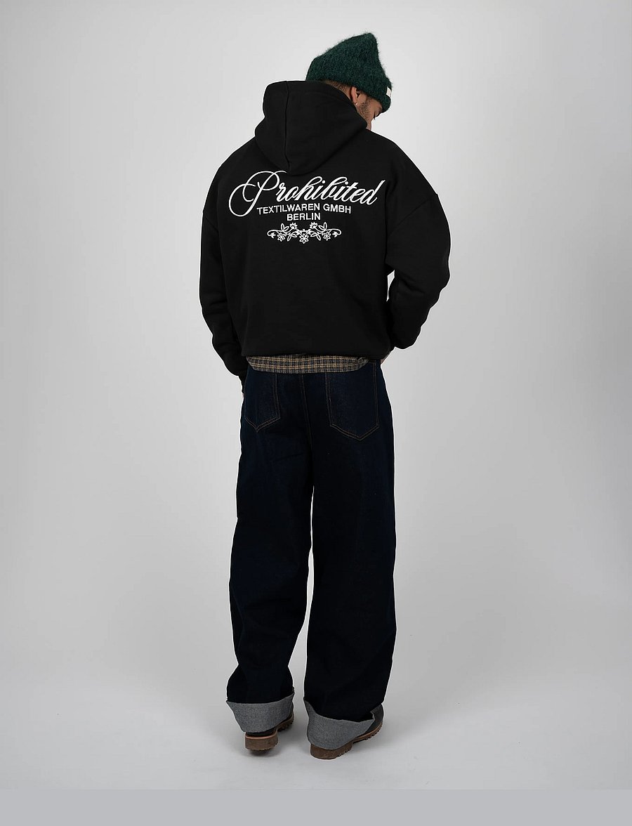 Prohibited - Textilwaren Hoodie - kapuzenpullover - black - 4