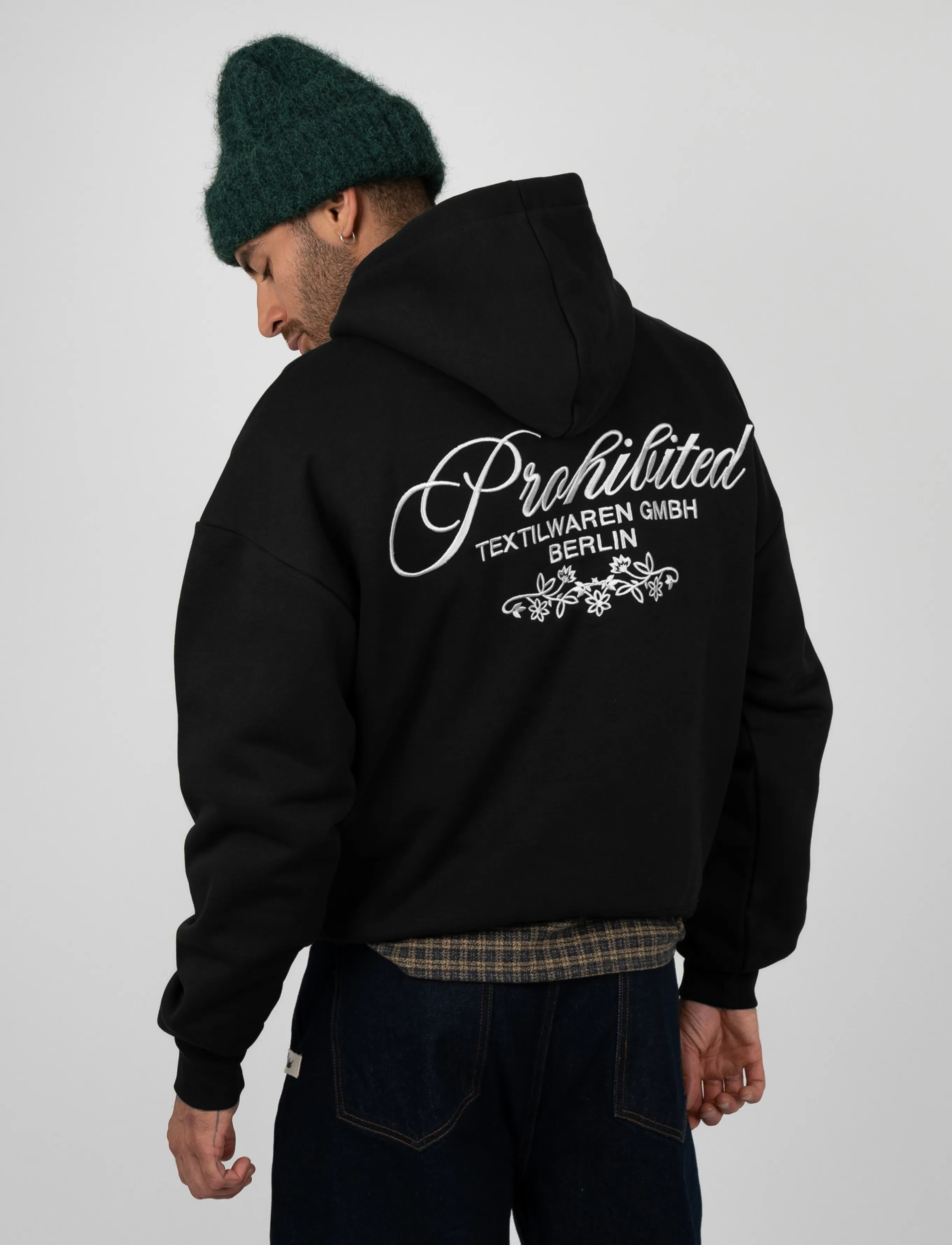 Prohibited - Textilwaren Hoodie - kapuzenpullover - black - 5