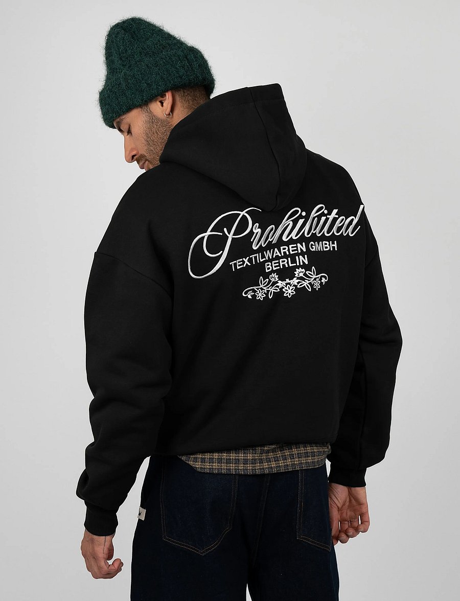 Prohibited - Textilwaren Hoodie - kapuzenpullover - black - 5