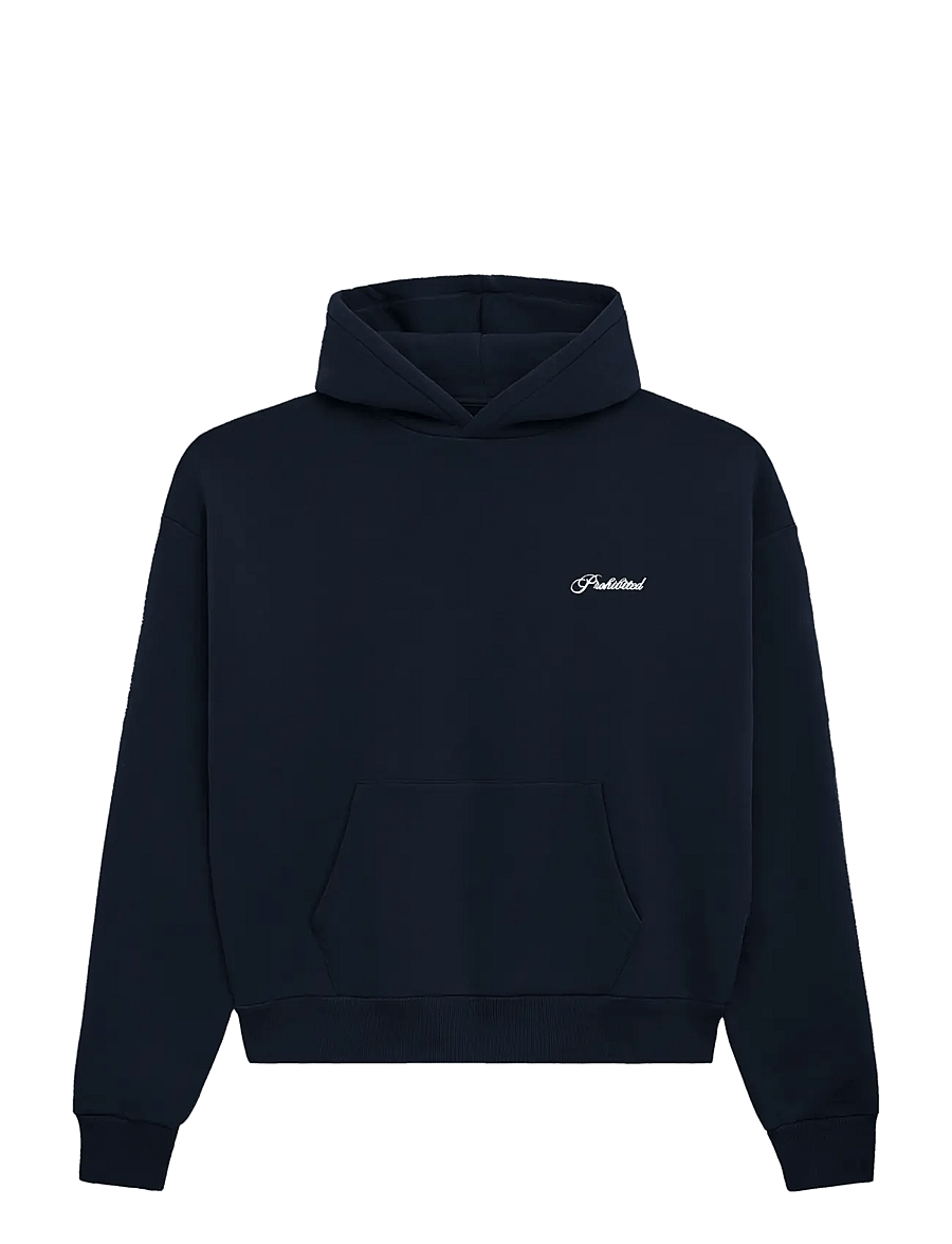 Prohibited - Textilwaren Hoodie - kapuzenpullover - navy - 1