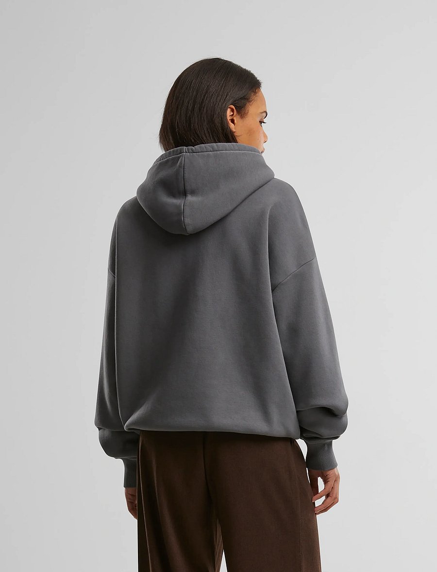 Prohibited - Oversized Zip-Hoodie Grey Melange - kapuutsiga pusad - grey melange - 3