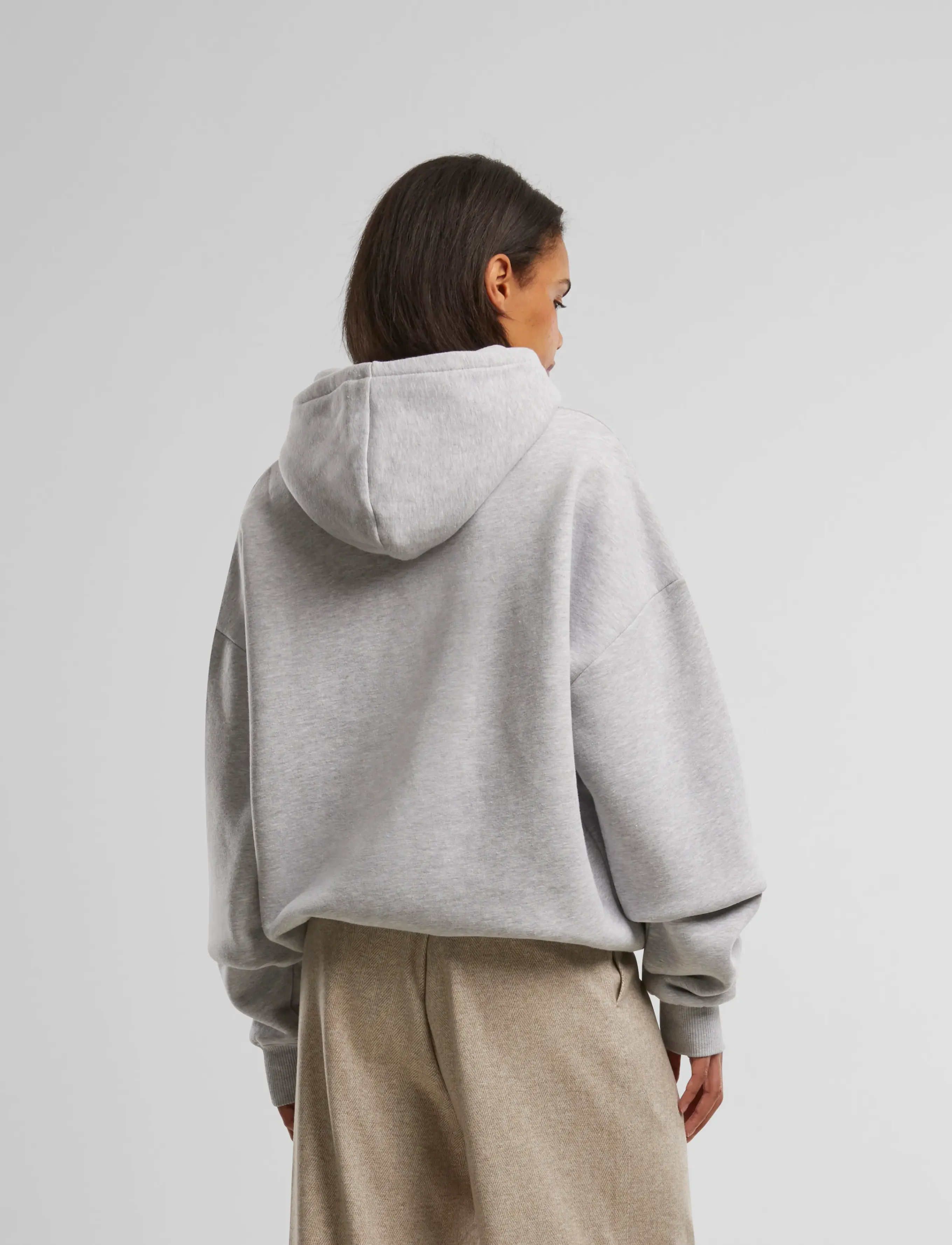 Prohibited - Oversized Zip-Hoodie - hettegensere - grey (stone washed) - 3