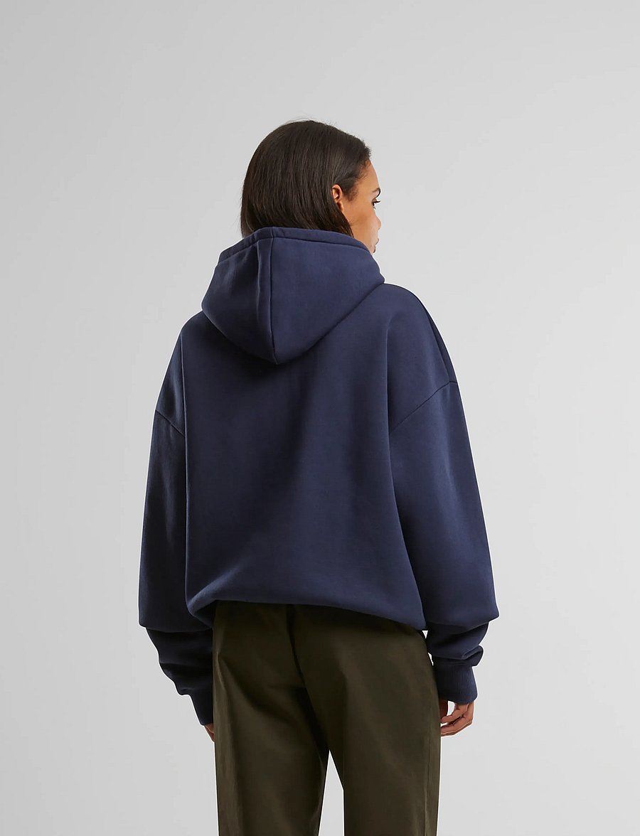 Prohibited - Oversized Zip-Hoodie Navy - kapuzenpullover - navy - 3