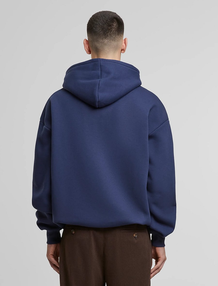 Prohibited - Oversized Zip-Hoodie Navy - kapuzenpullover - navy - 4