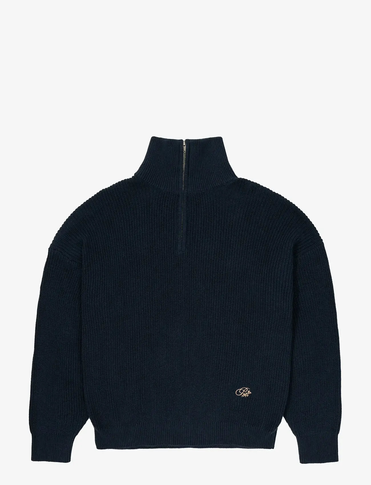 Prohibited - Scout Knit Half-Zip - herbstliche kleidung - navy - 0