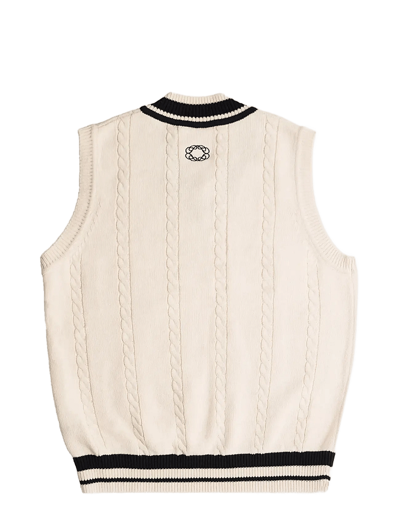 Prohibited - Dream Knit Vest - stickade västar - cream - 2