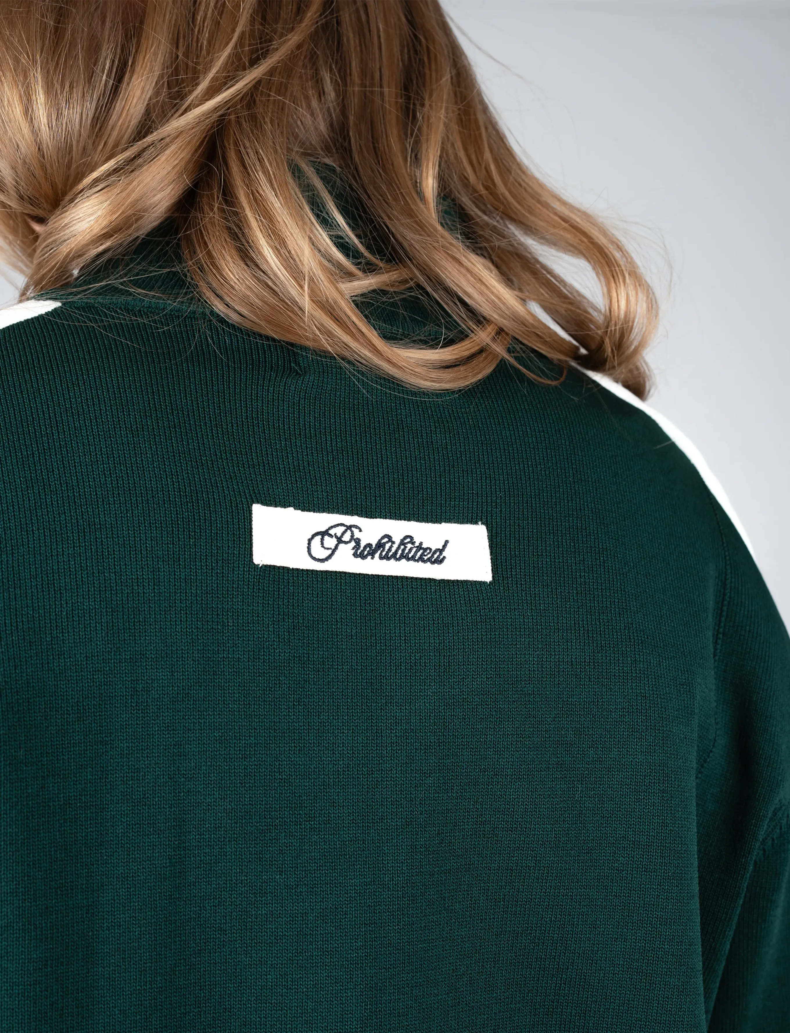Prohibited Varsity Knitted Trackjacket jackor dam – bild 7