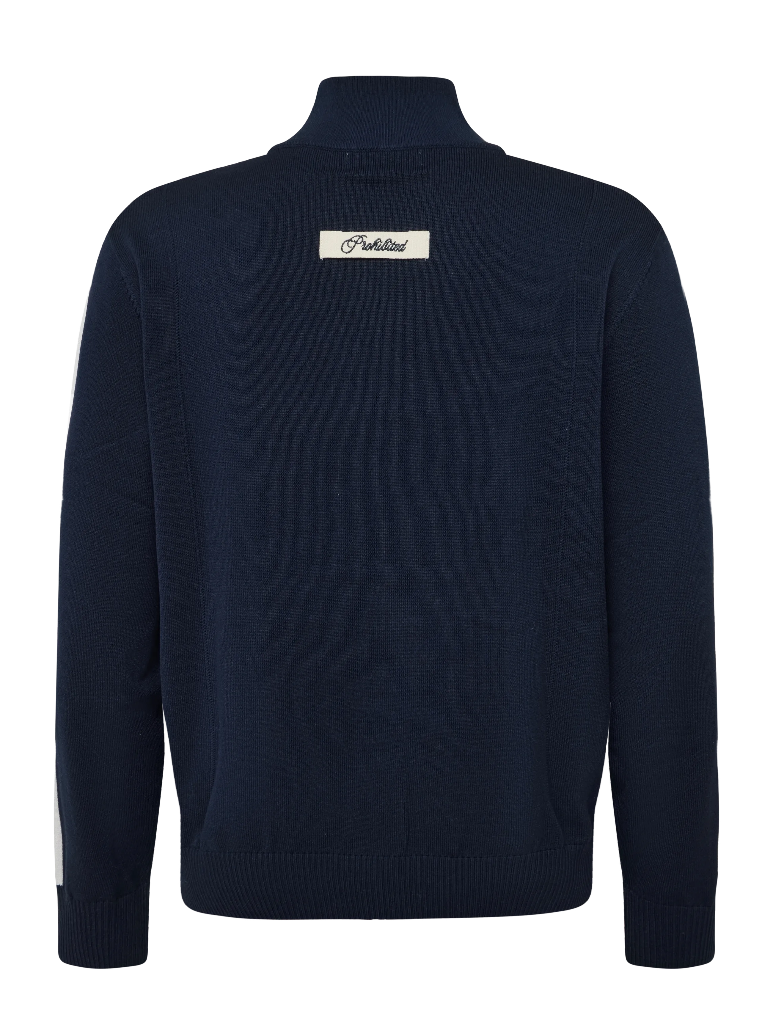 Prohibited - Varsity Knitted Trackjacket - varsity-jacken - navy - 2