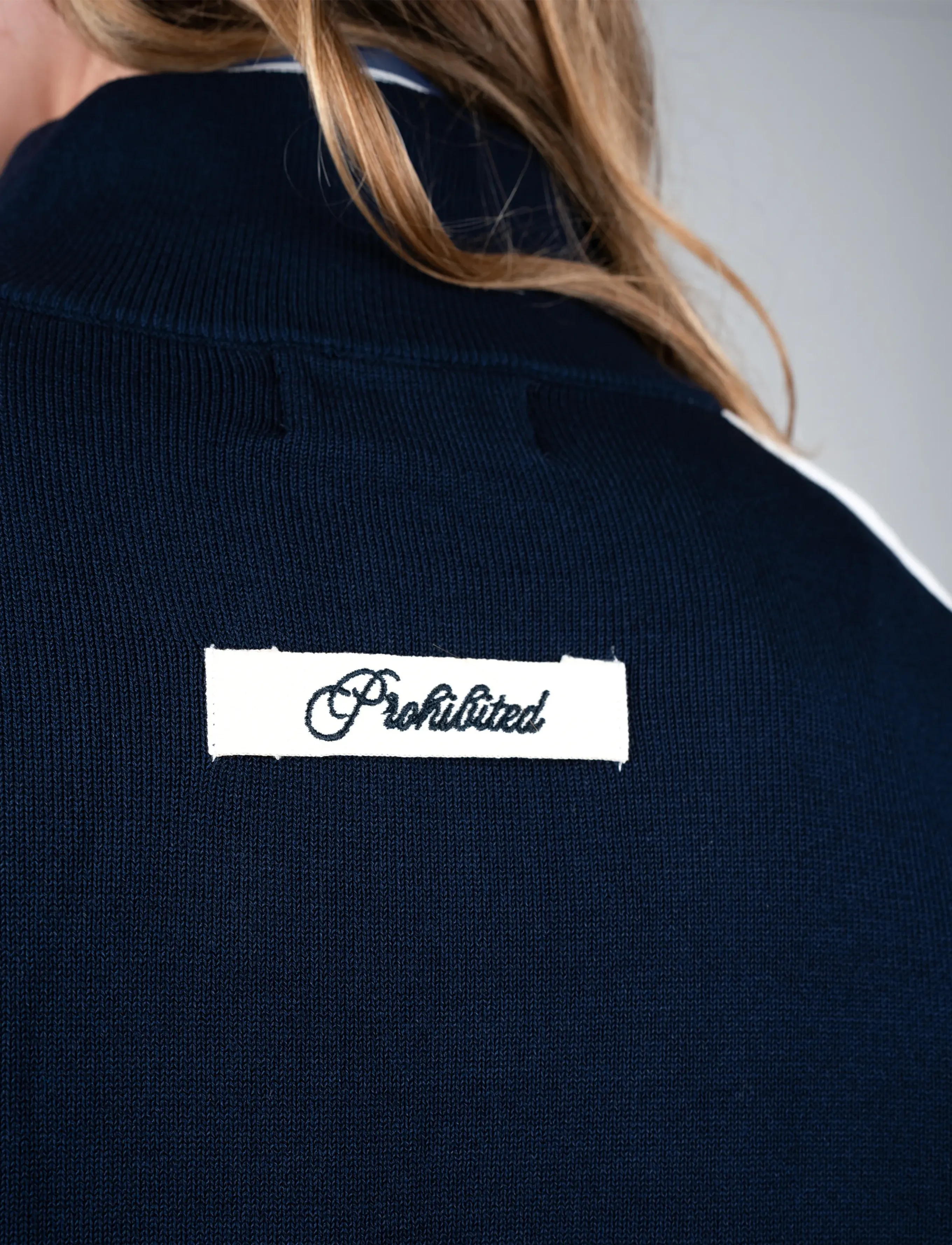 Prohibited Varsity Knitted Trackjacket jackor dam – bild 6