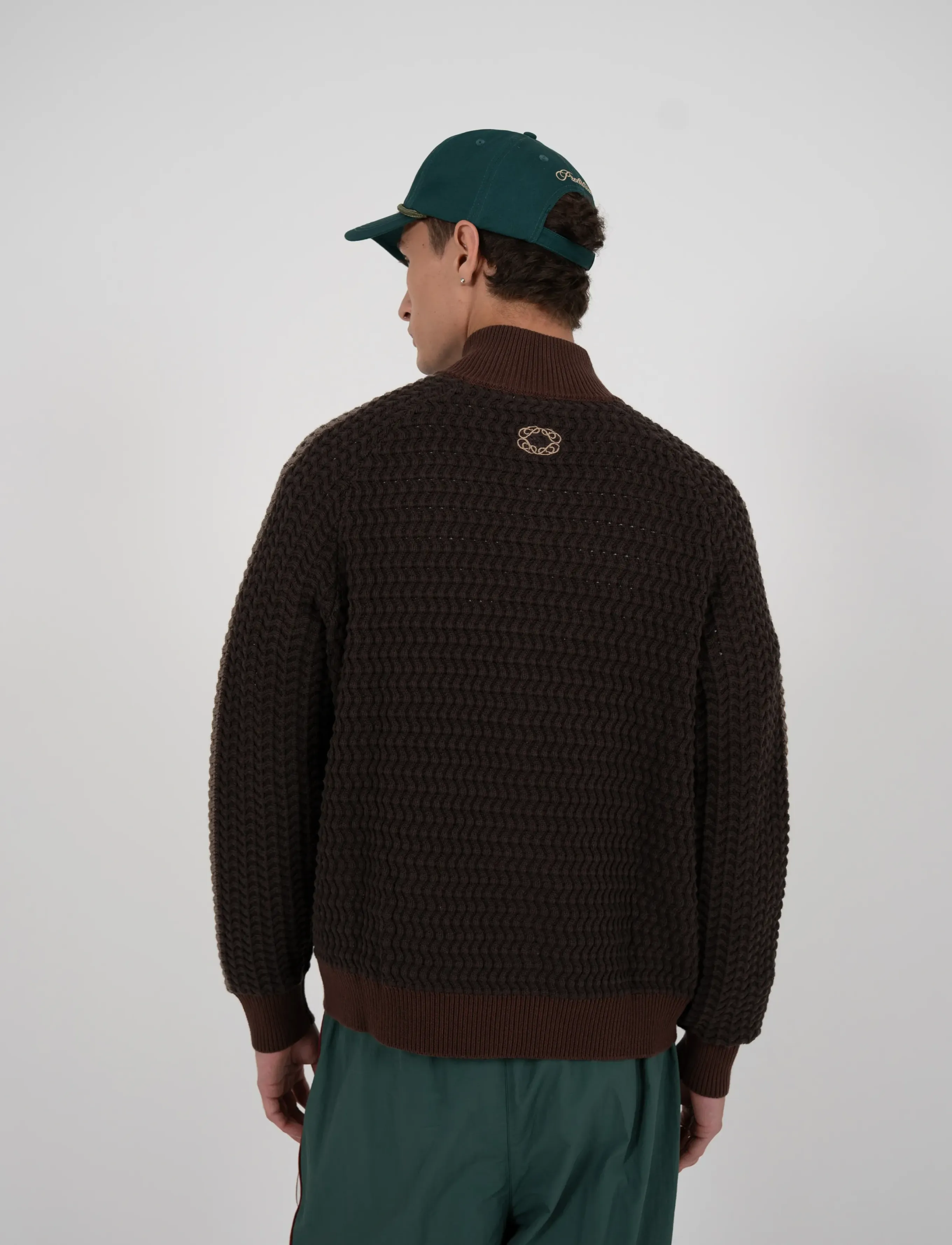 Prohibited - Trail Braking Trackjacket Brown - pullover mit durchgehendem reißverschluss - brown - 4