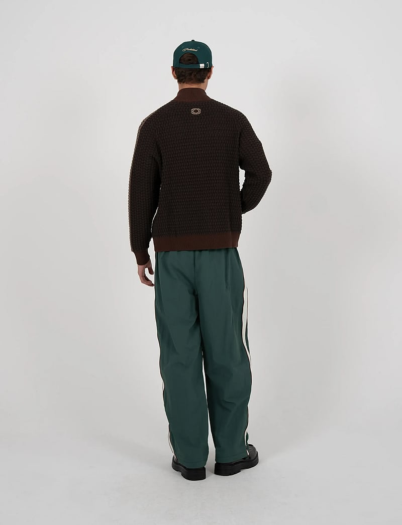 Prohibited - Trail Braking Trackjacket Brown - fullzip strik - brown - 5