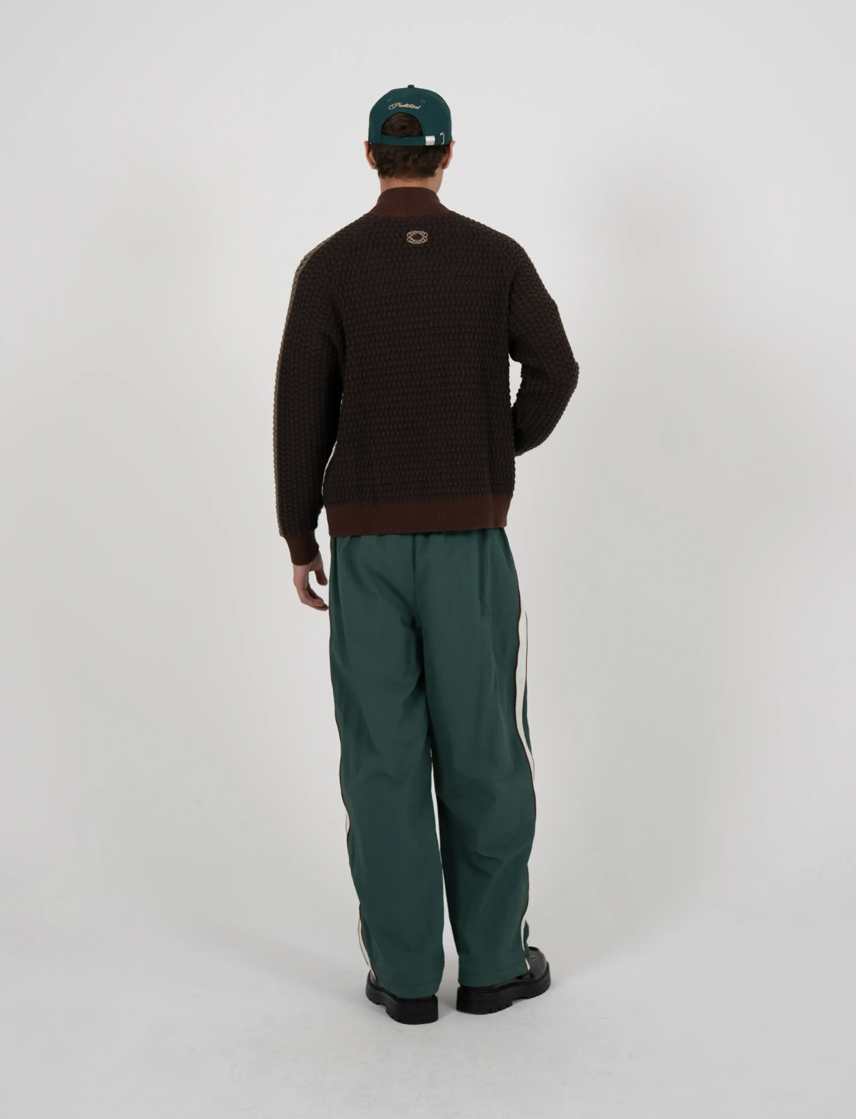 Prohibited - Trail Braking Trackjacket Brown - pullover mit durchgehendem reißverschluss - brown - 5