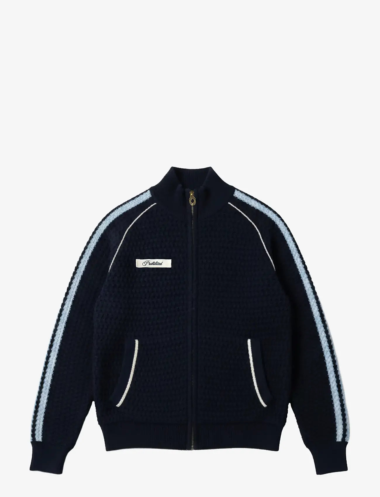 Prohibited - Trail Braking Trackjacket Navy - fullzip strik - navy - 1