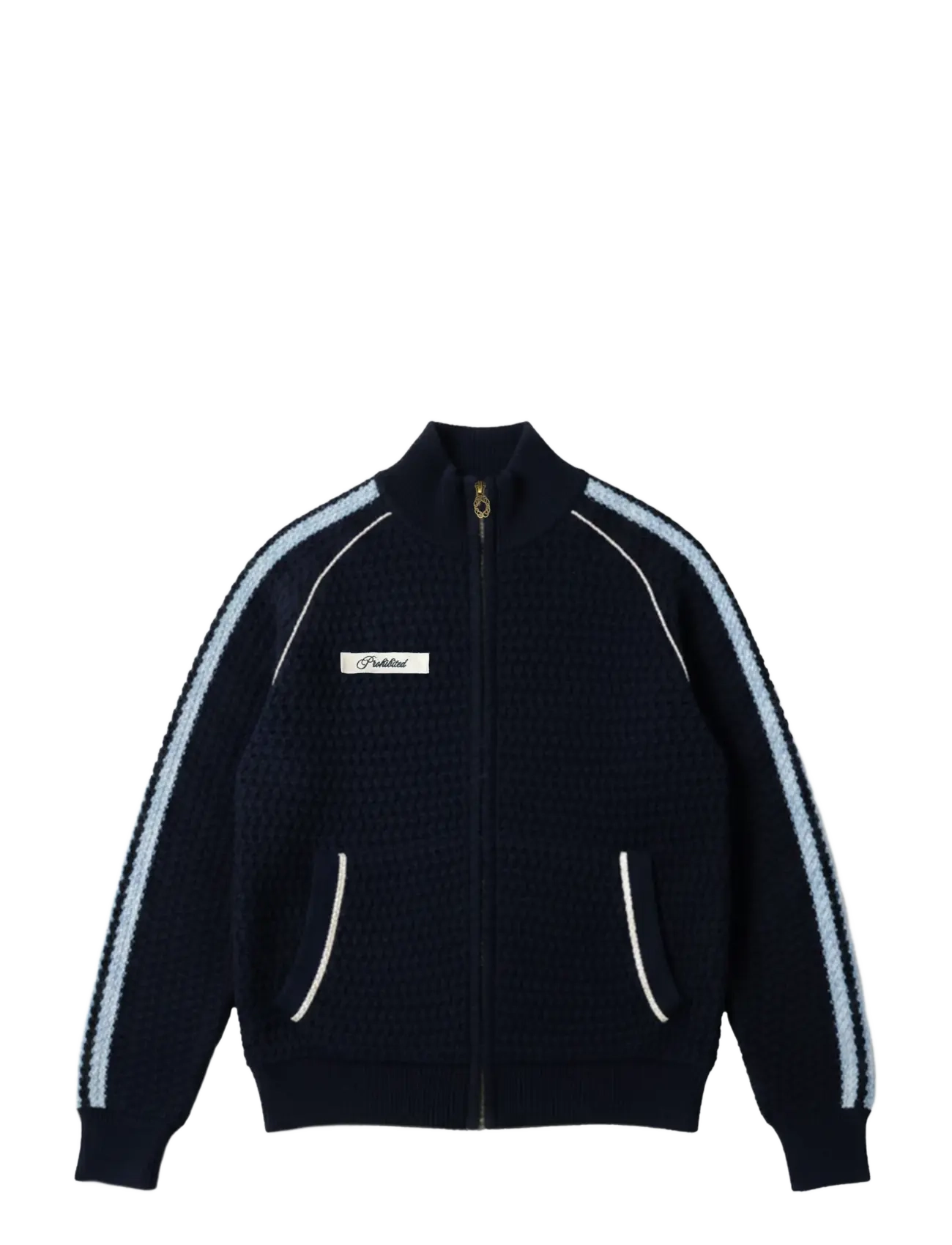 Prohibited Trail Braking Trackjacket Navy - Lukuga džemprid - NAVY / navy