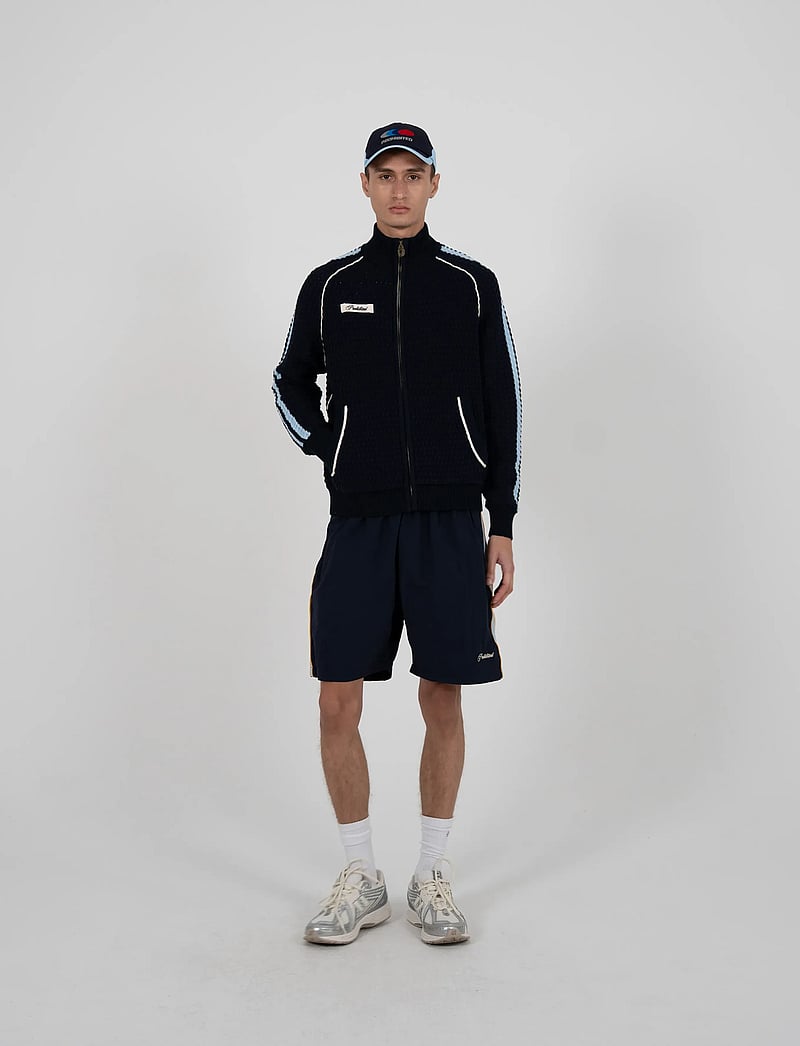 Prohibited - Trail Braking Trackjacket Navy - pullover mit durchgehendem reißverschluss - navy - 2