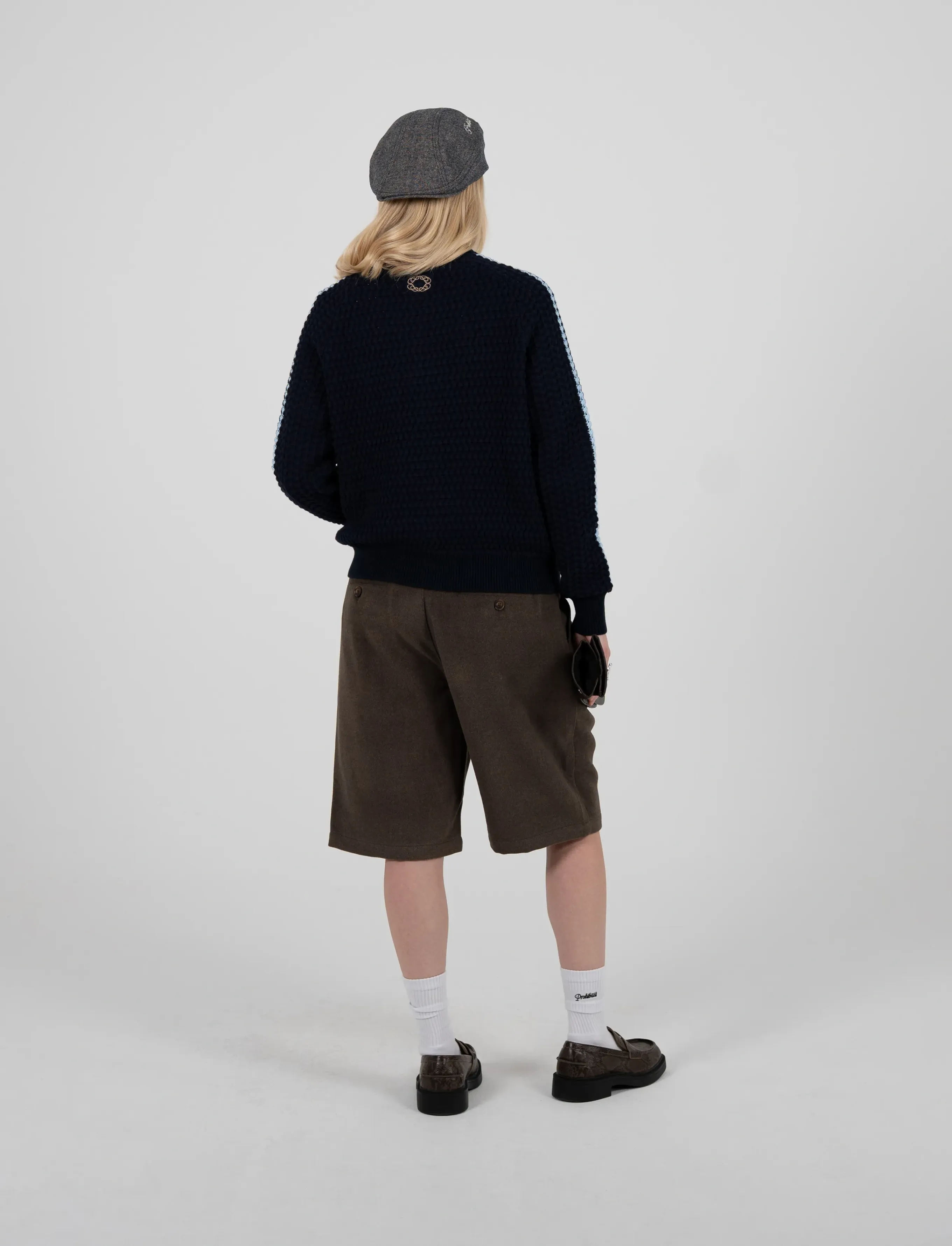 Prohibited - Trail Braking Trackjacket Navy - full zip jumpers - navy - 4