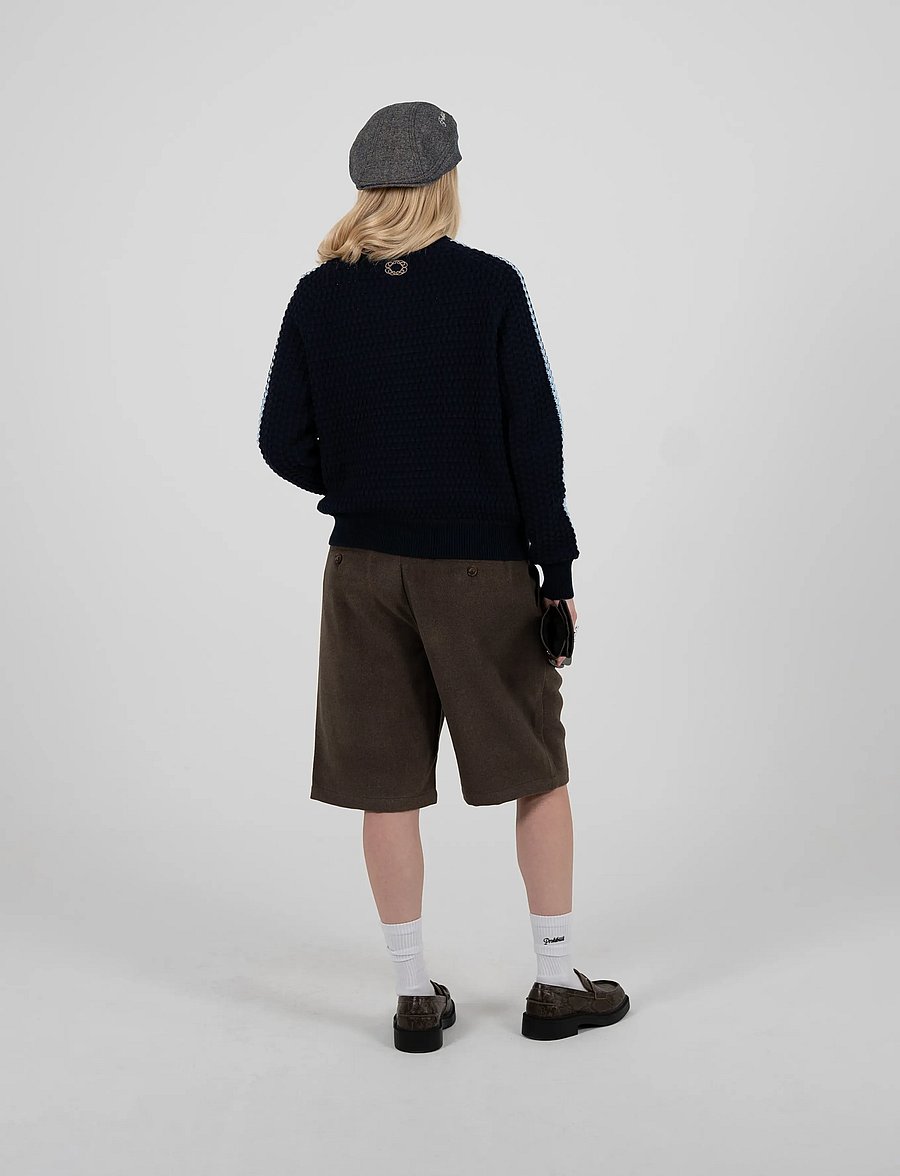 Prohibited - Trail Braking Trackjacket Navy - pullover mit durchgehendem reißverschluss - navy - 4