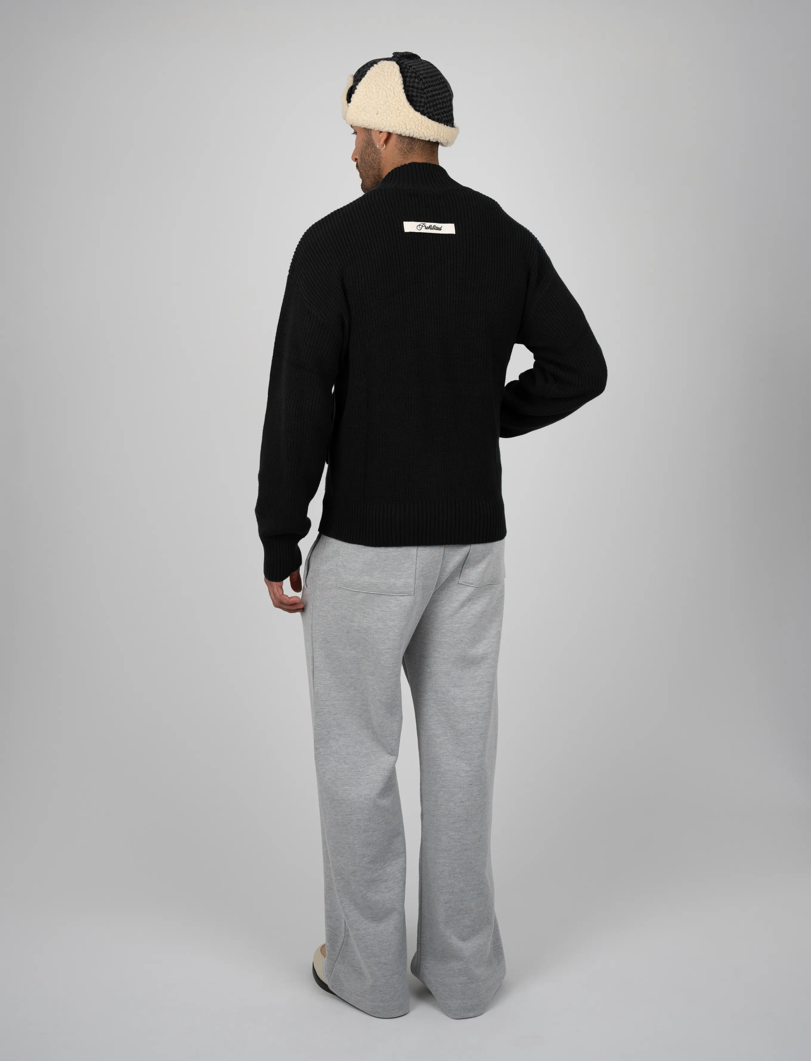 Prohibited - Campus Knit Jacket - black - 3