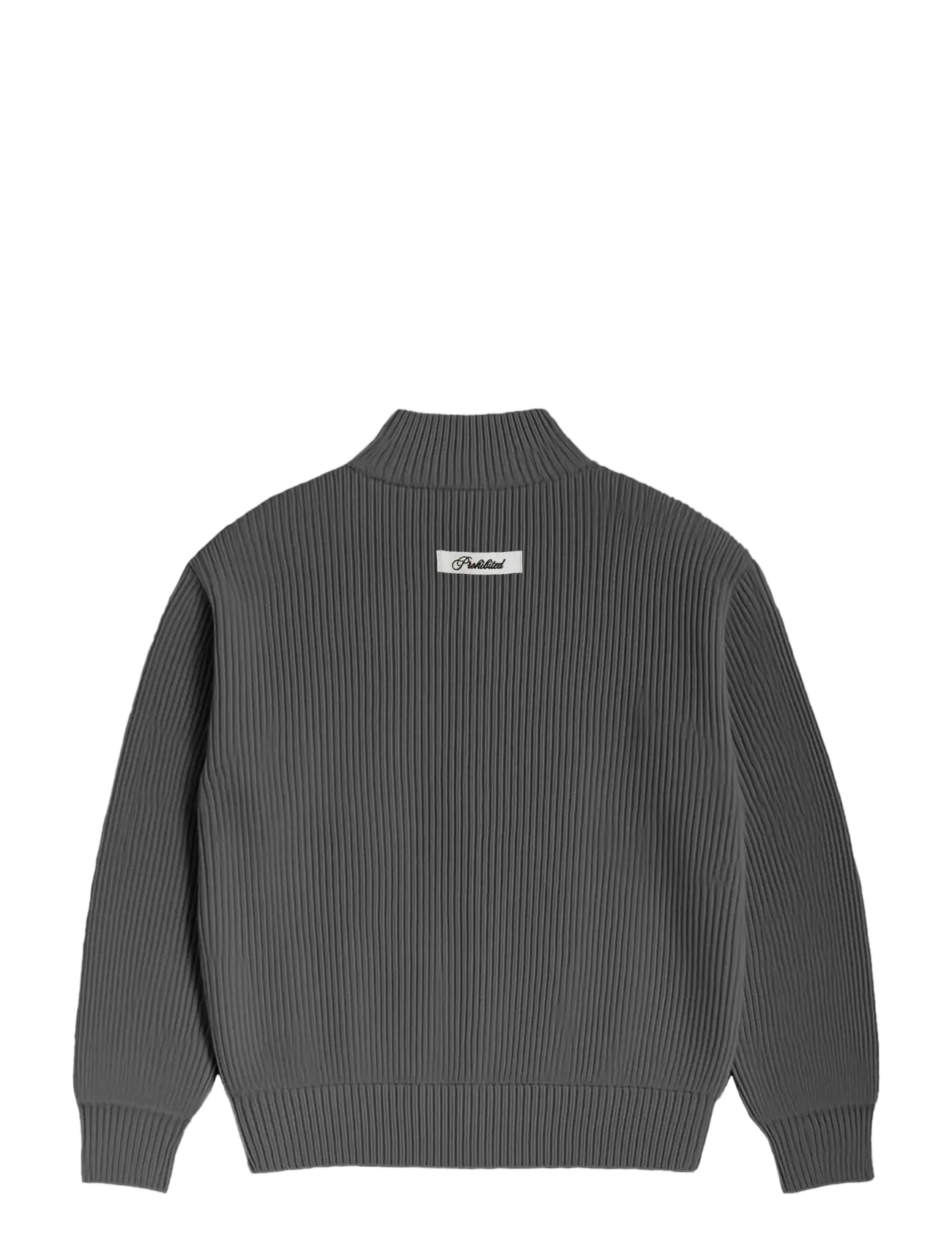 Prohibited - Campus Knit Jacket - dark grey - 2