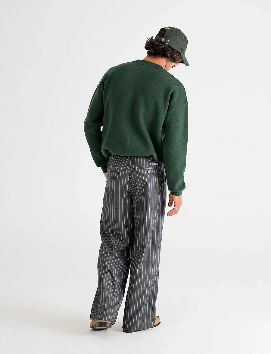 Prohibited - Bloom Knit Sweater - igapäevane stiil - dark green - 4