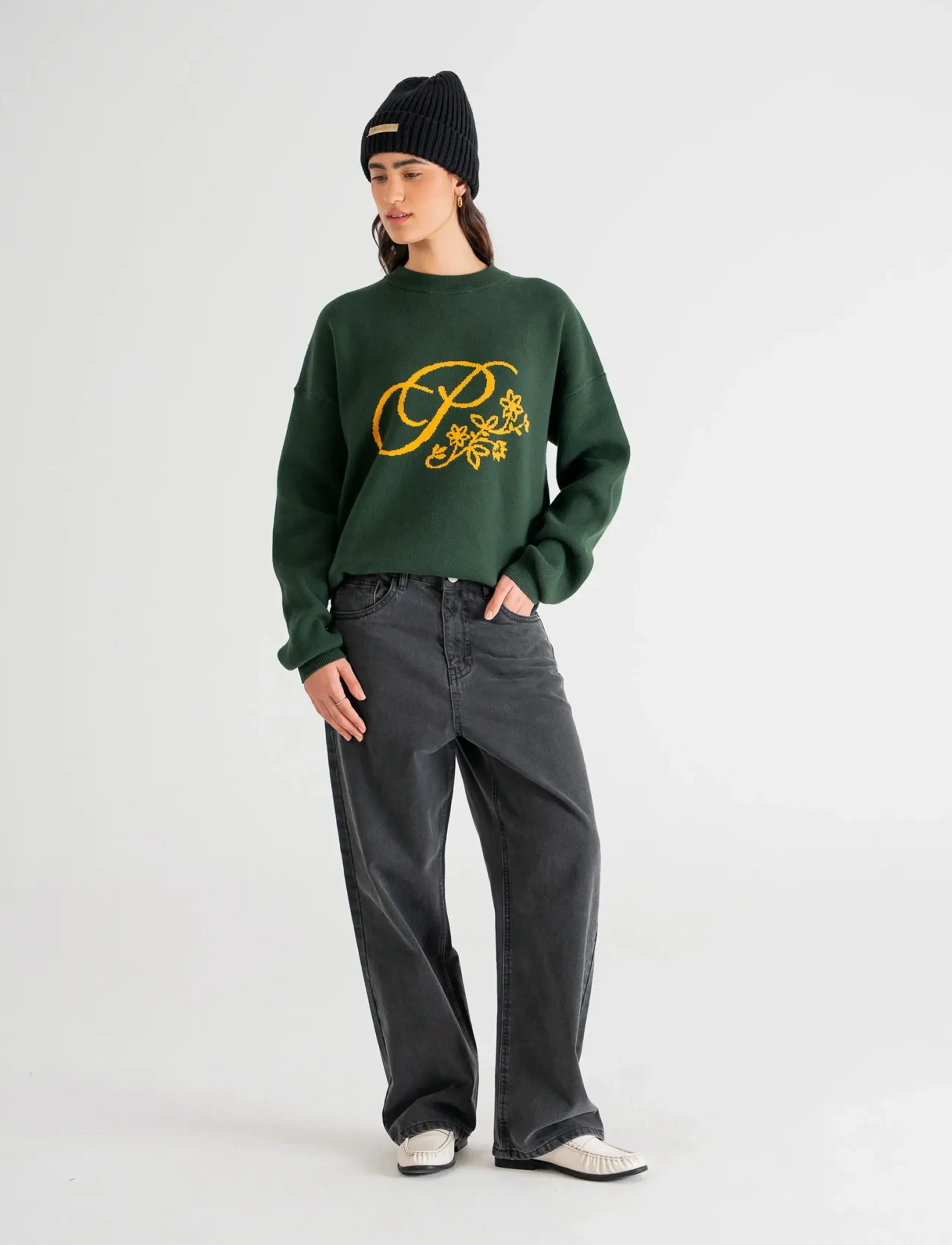 Prohibited Bloom Knit Sweater stickade tröjor herr – bild 6