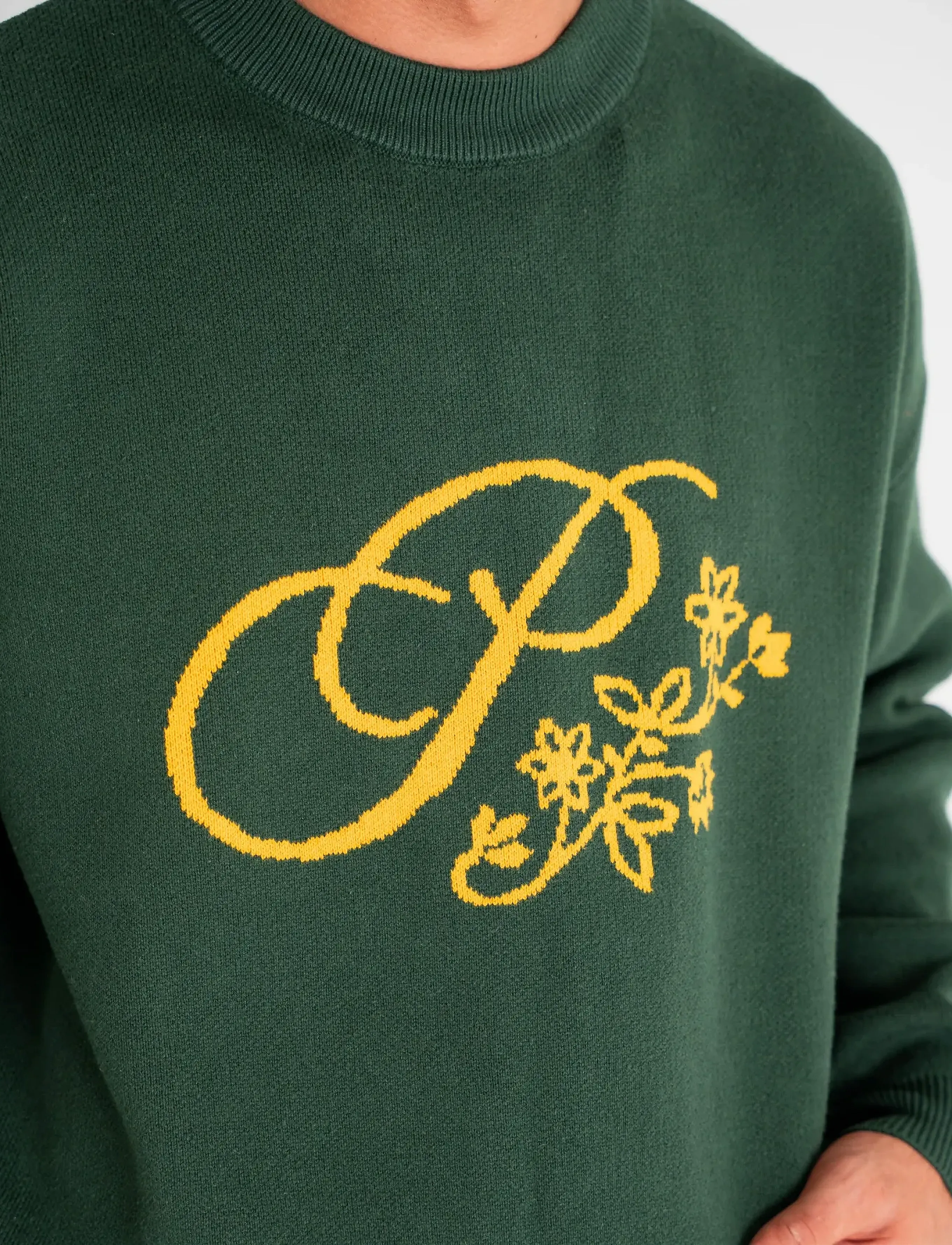 Prohibited Bloom Knit Sweater stickade tröjor herr – bild 8