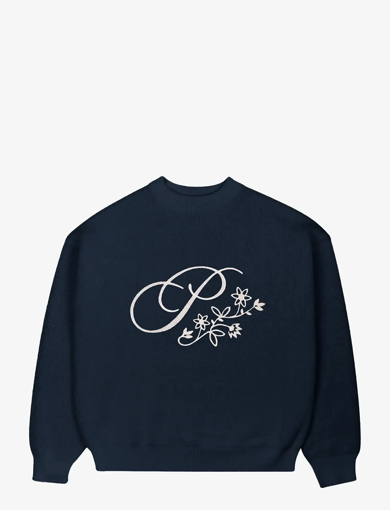 Prohibited - Bloom Knit Sweater - alltags-style - navy - 1