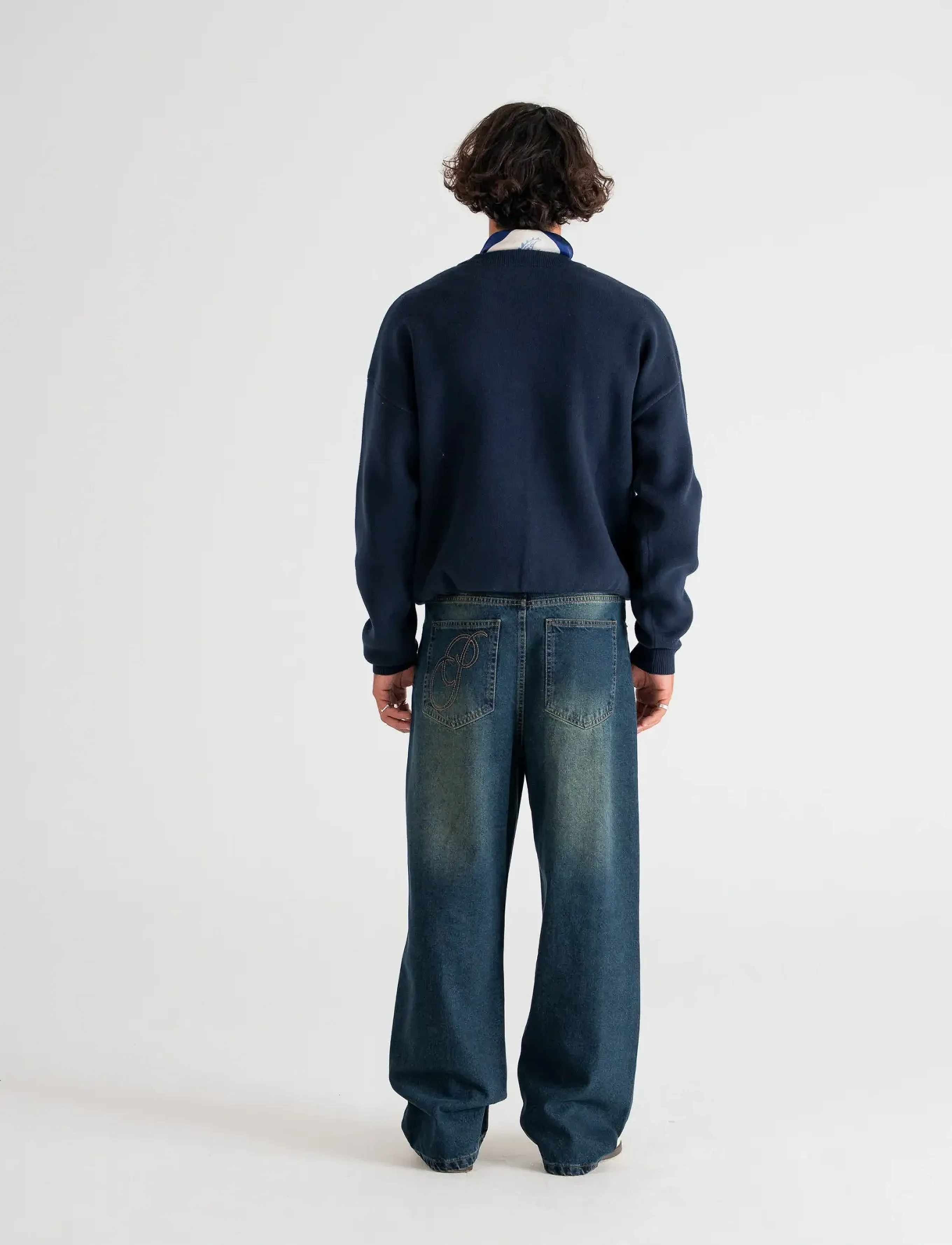 Prohibited - Bloom Knit Sweater - hverdagsstil - navy - 3