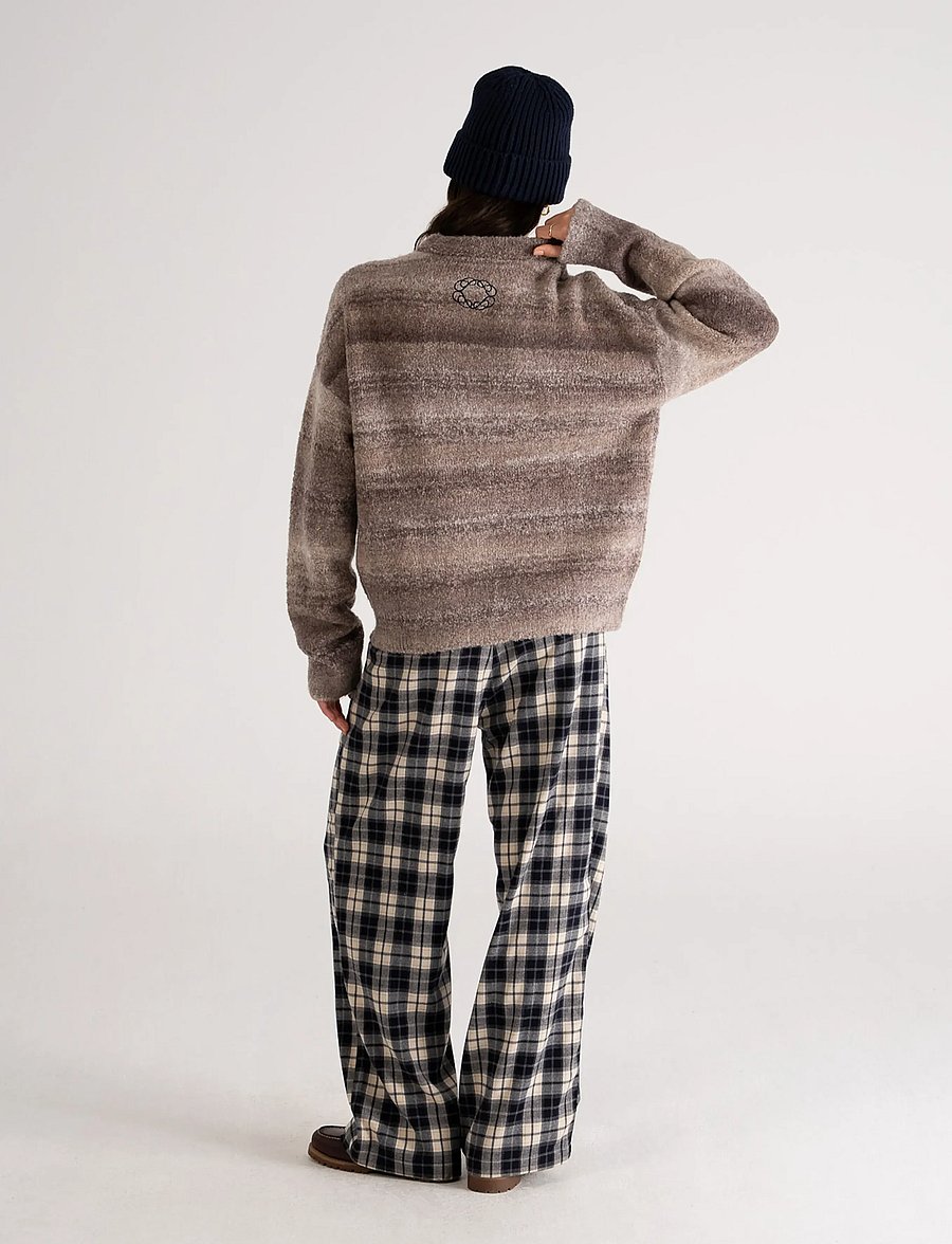 Prohibited - Gradient Knit Sweater - rundhals - grey - 3