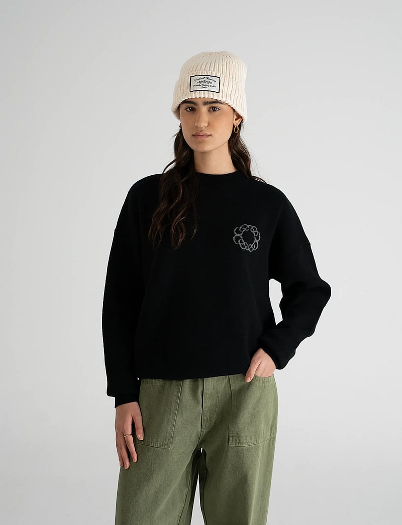 Prohibited - Legacy Knit Sweater - rundhalsad - black - 3