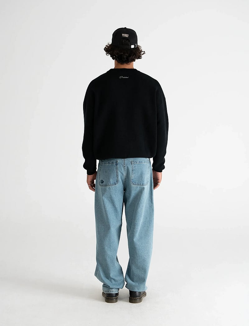 Prohibited - Legacy Knit Sweater - rundhalsad - black - 4