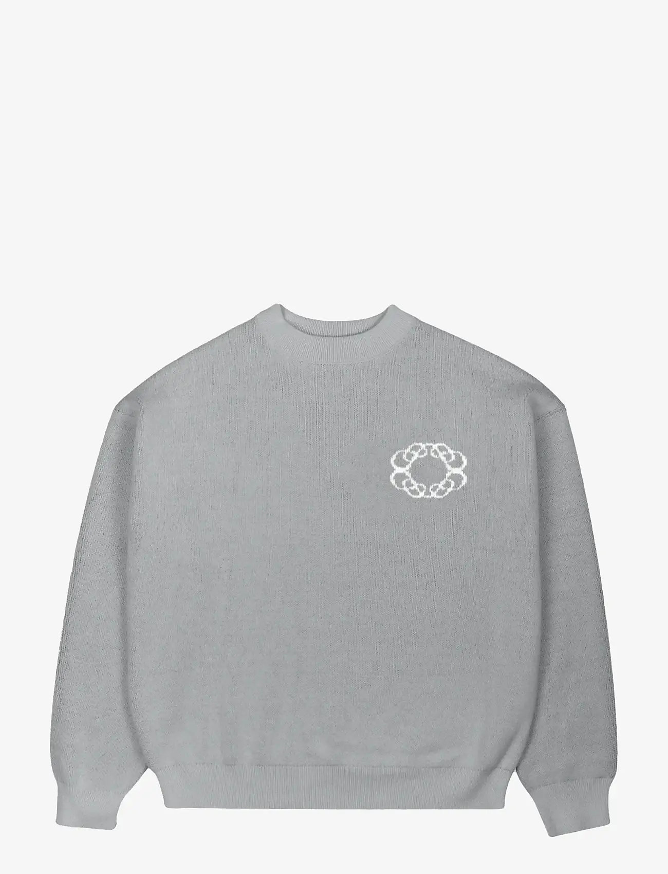 Prohibited - Legacy Knit Sweater - rundhalsad - grey - 1
