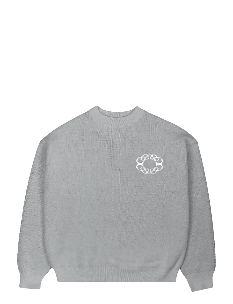 Prohibited - Legacy Knit Sweater - rundhals - grey - 1