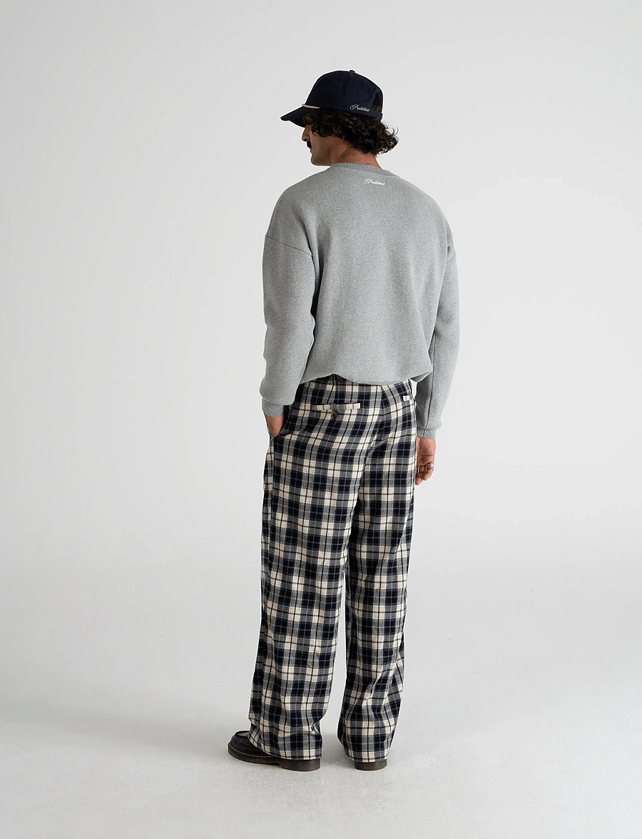 Prohibited - Legacy Knit Sweater - rundhals - grey - 3