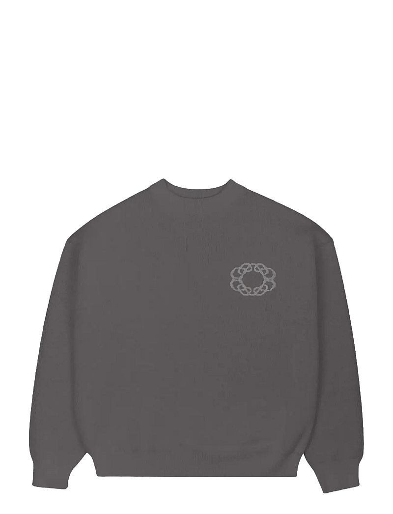 Prohibited - Legacy Knit Sweater - rundhalsad - stone - 1