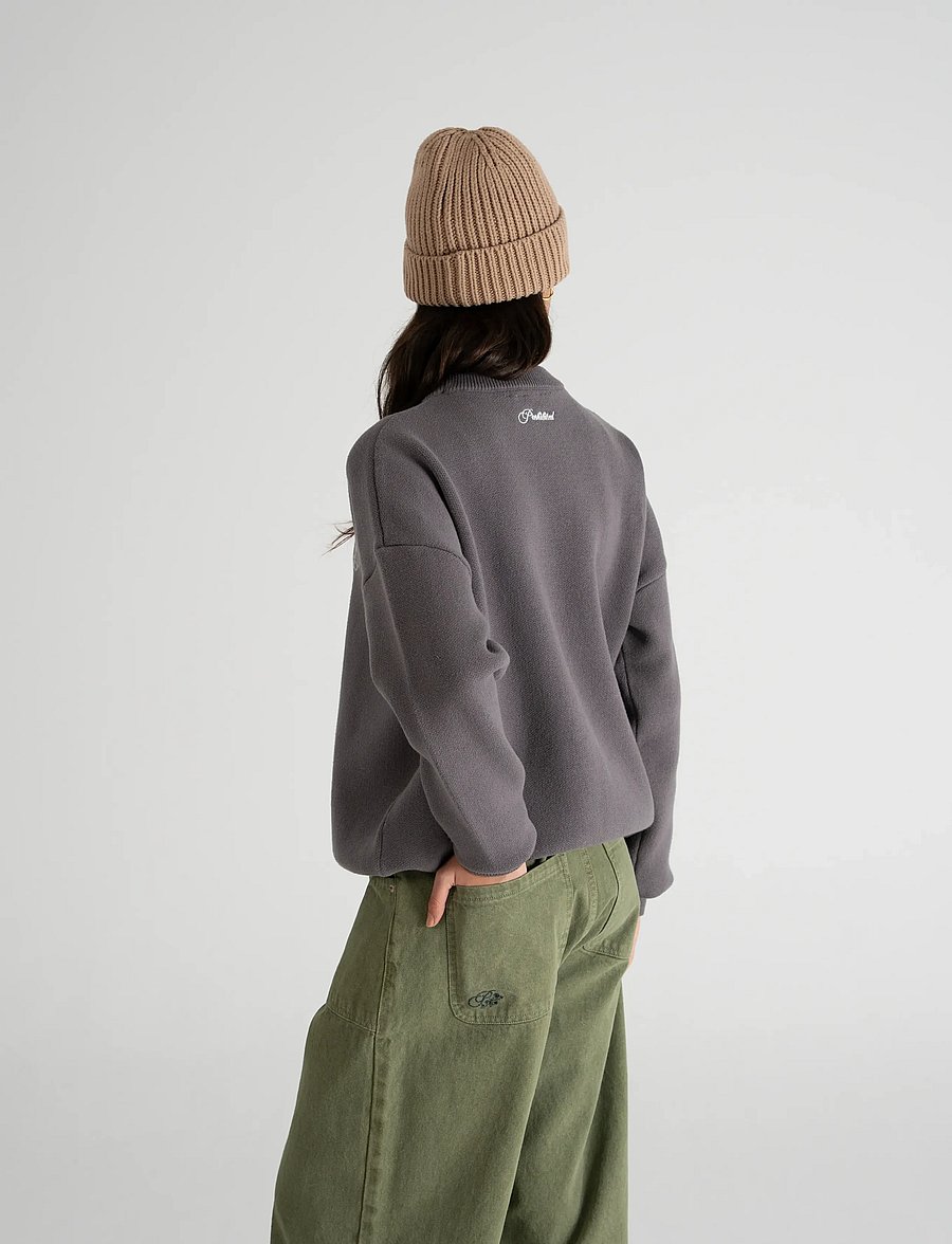 Prohibited - Legacy Knit Sweater - rundhals - stone - 2