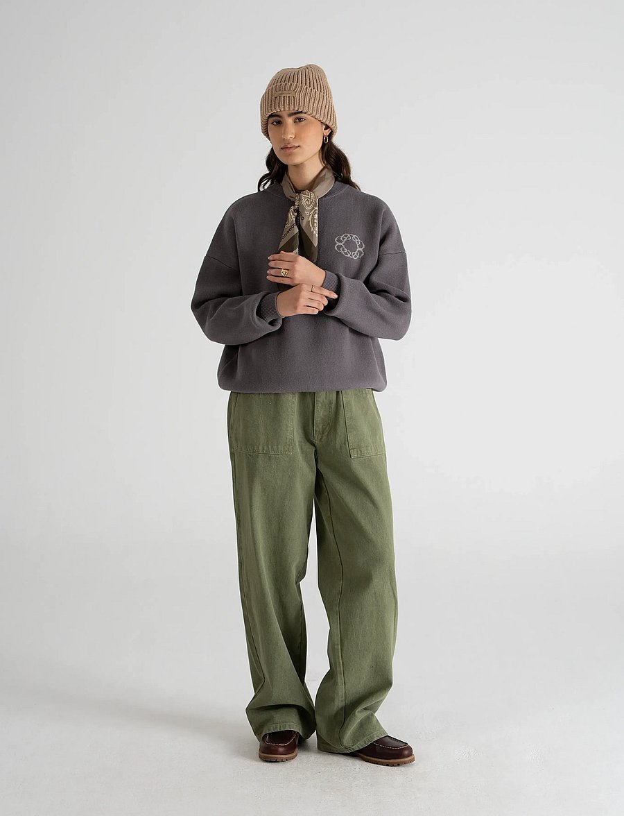 Prohibited - Legacy Knit Sweater - rundhals - stone - 3